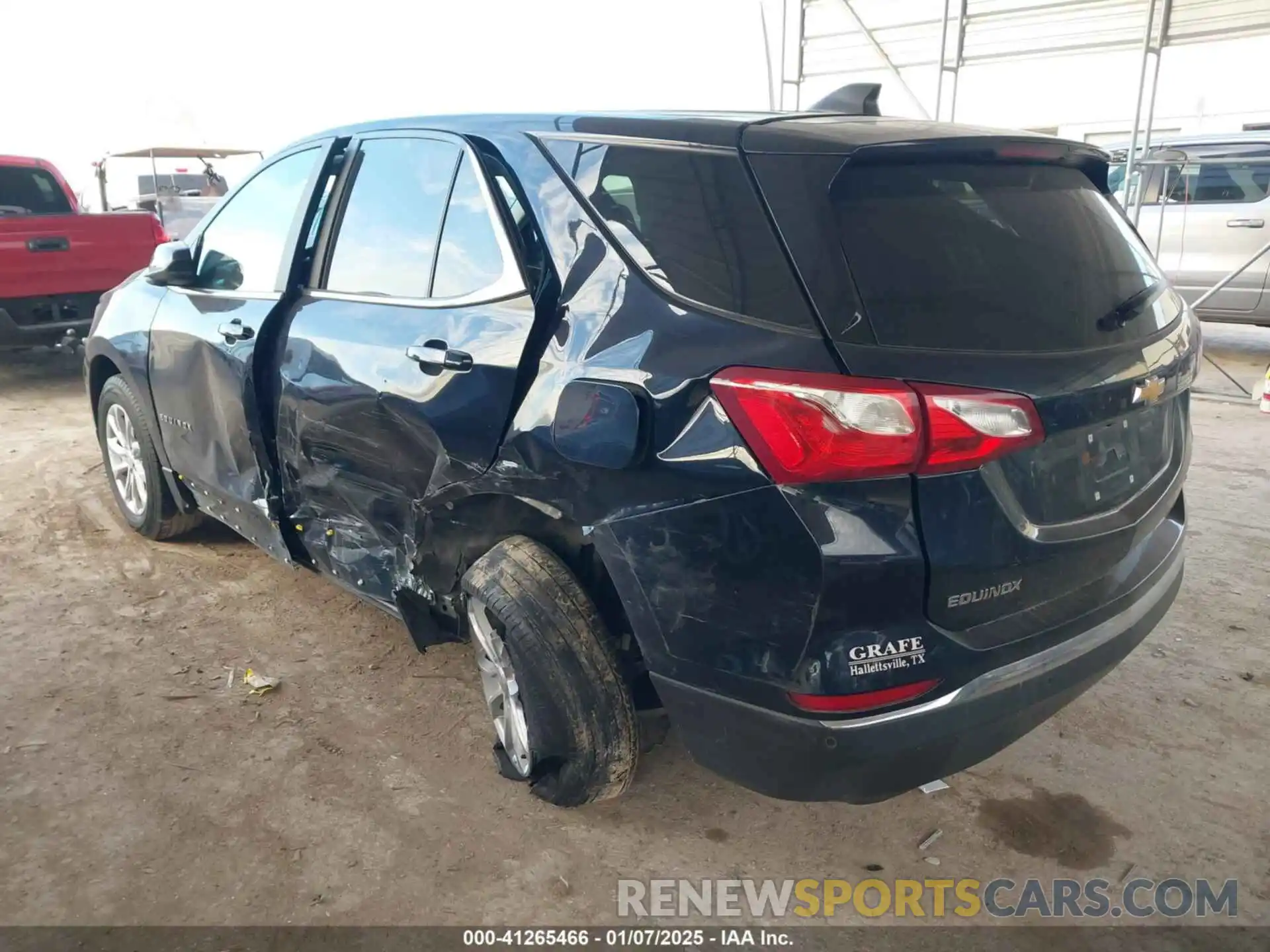 3 Photograph of a damaged car 3GNAXKEV9MS122149 CHEVROLET EQUINOX 2021