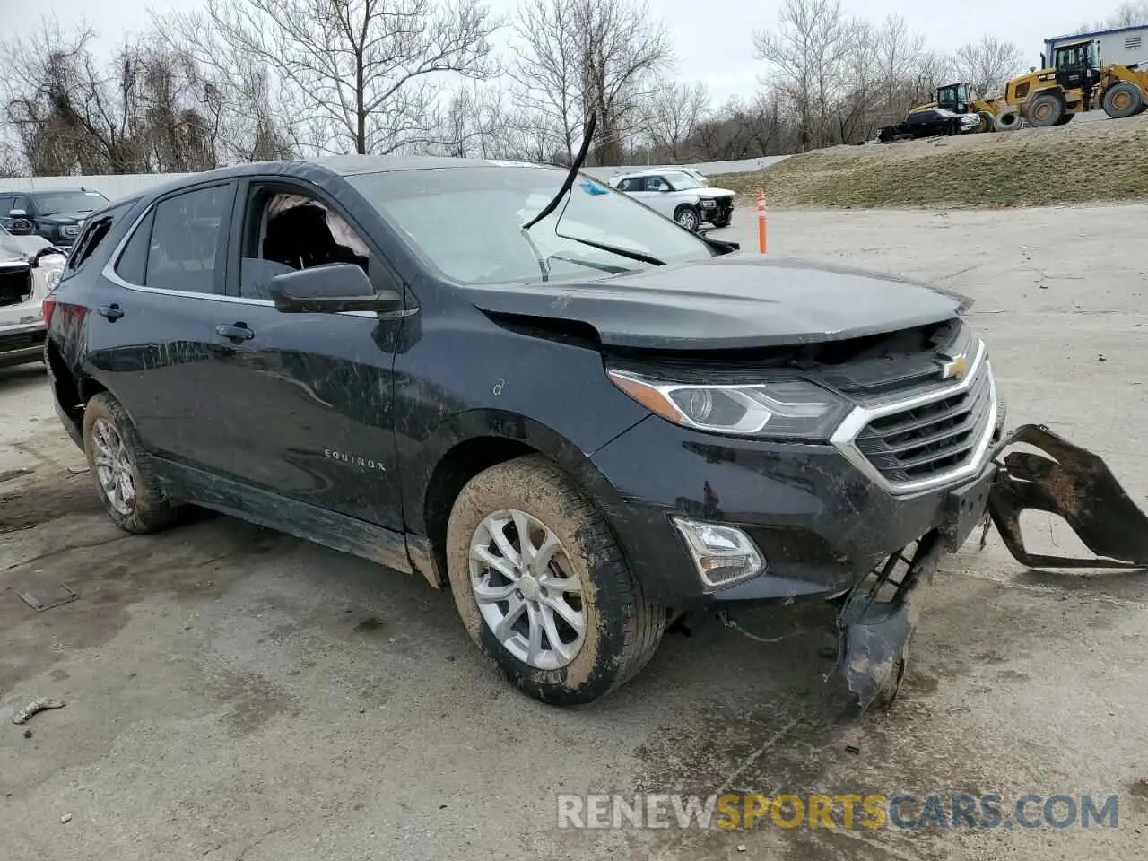4 Photograph of a damaged car 3GNAXKEVXML305411 CHEVROLET EQUINOX 2021