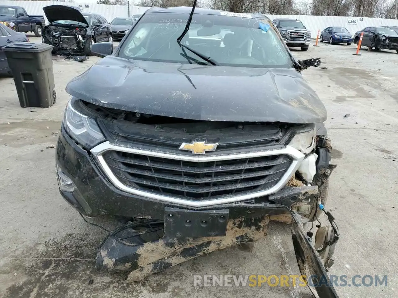 5 Photograph of a damaged car 3GNAXKEVXML305411 CHEVROLET EQUINOX 2021