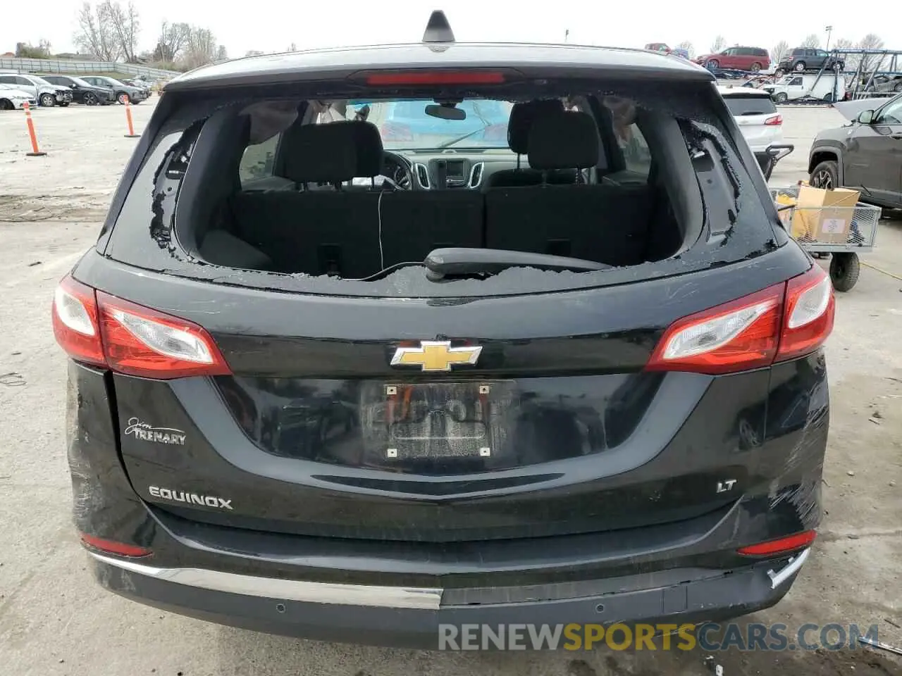 6 Photograph of a damaged car 3GNAXKEVXML305411 CHEVROLET EQUINOX 2021