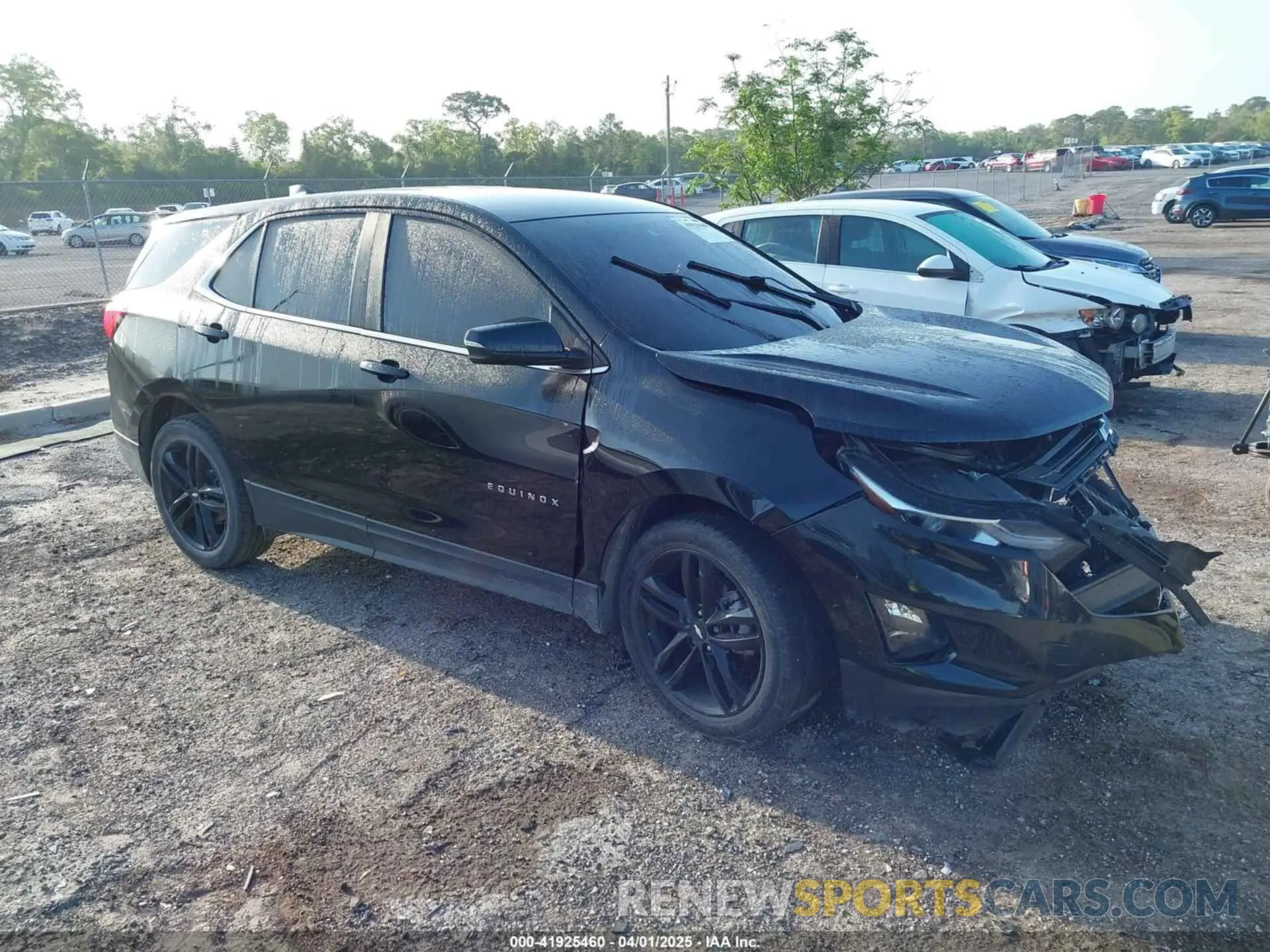 1 Photograph of a damaged car 3GNAXKEVXML335783 CHEVROLET EQUINOX 2021