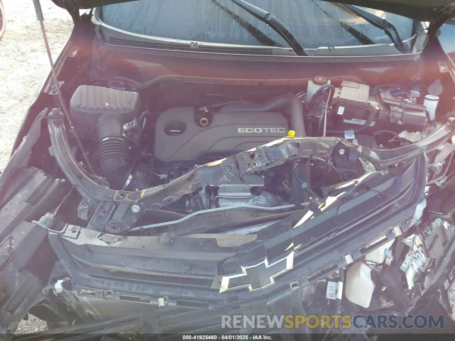 10 Photograph of a damaged car 3GNAXKEVXML335783 CHEVROLET EQUINOX 2021