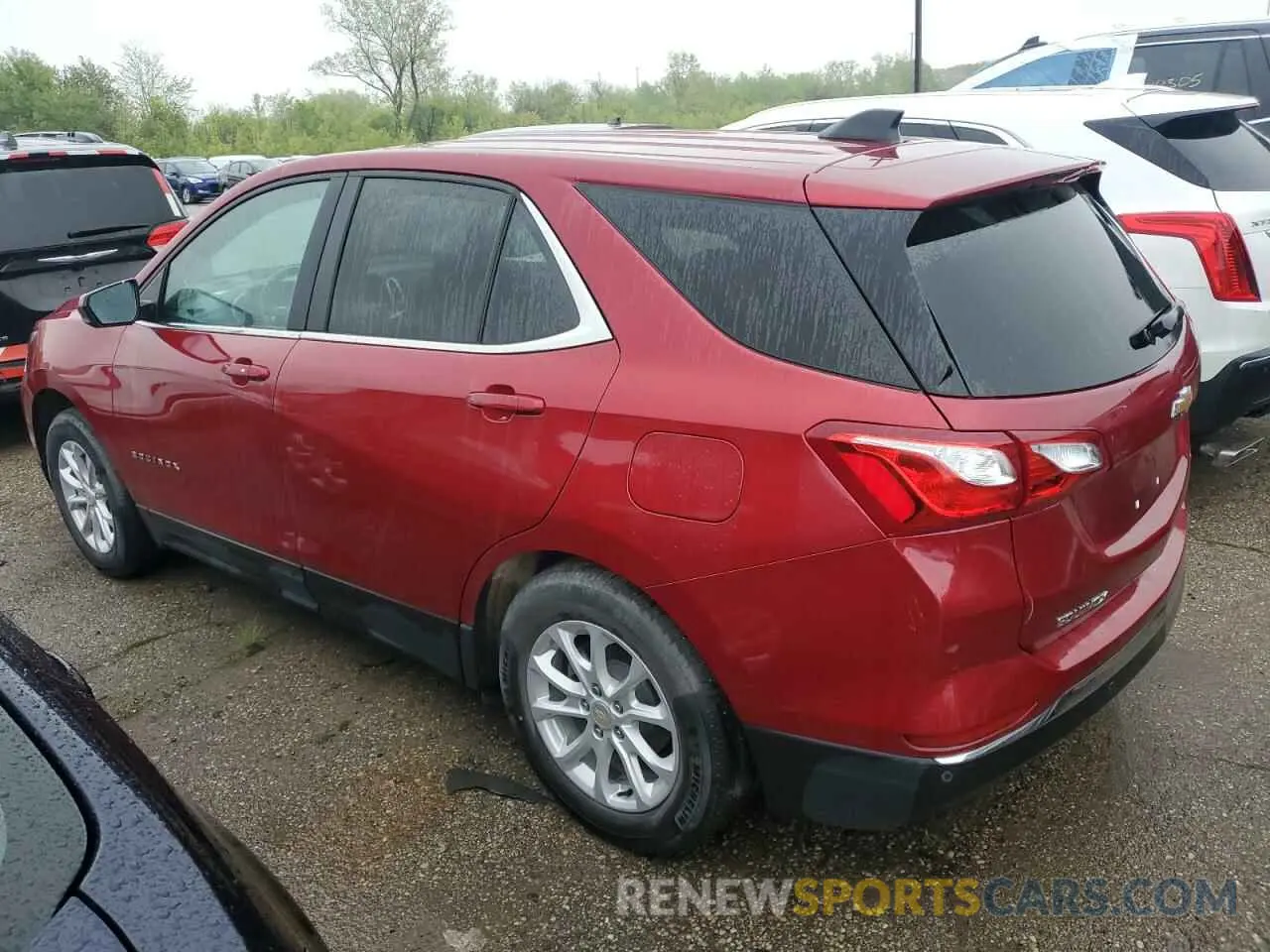 2 Photograph of a damaged car 3GNAXKEVXML341566 CHEVROLET EQUINOX 2021