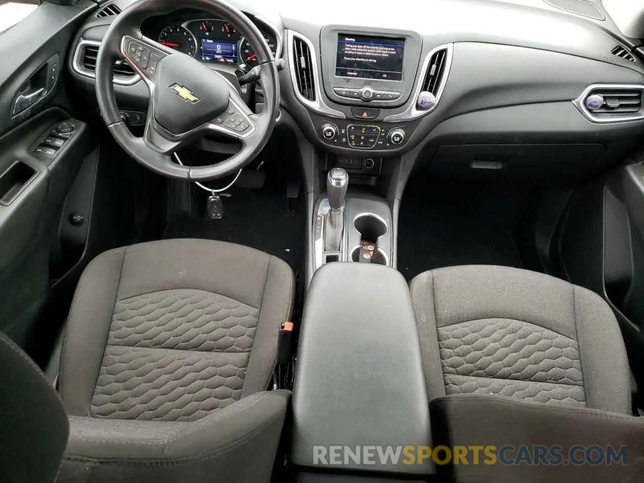 8 Photograph of a damaged car 3GNAXKEVXML341566 CHEVROLET EQUINOX 2021