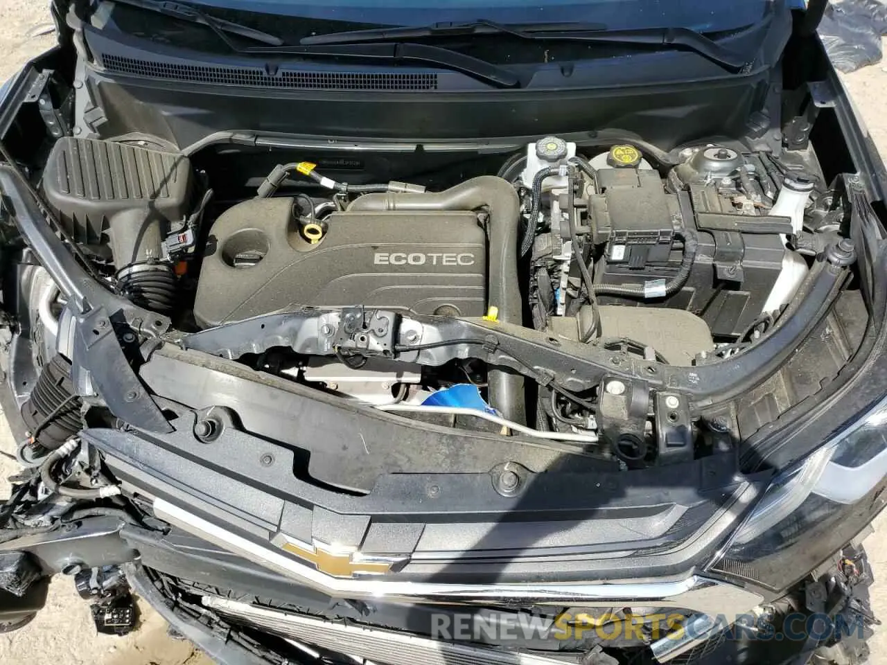 12 Photograph of a damaged car 3GNAXKEVXML343723 CHEVROLET EQUINOX 2021