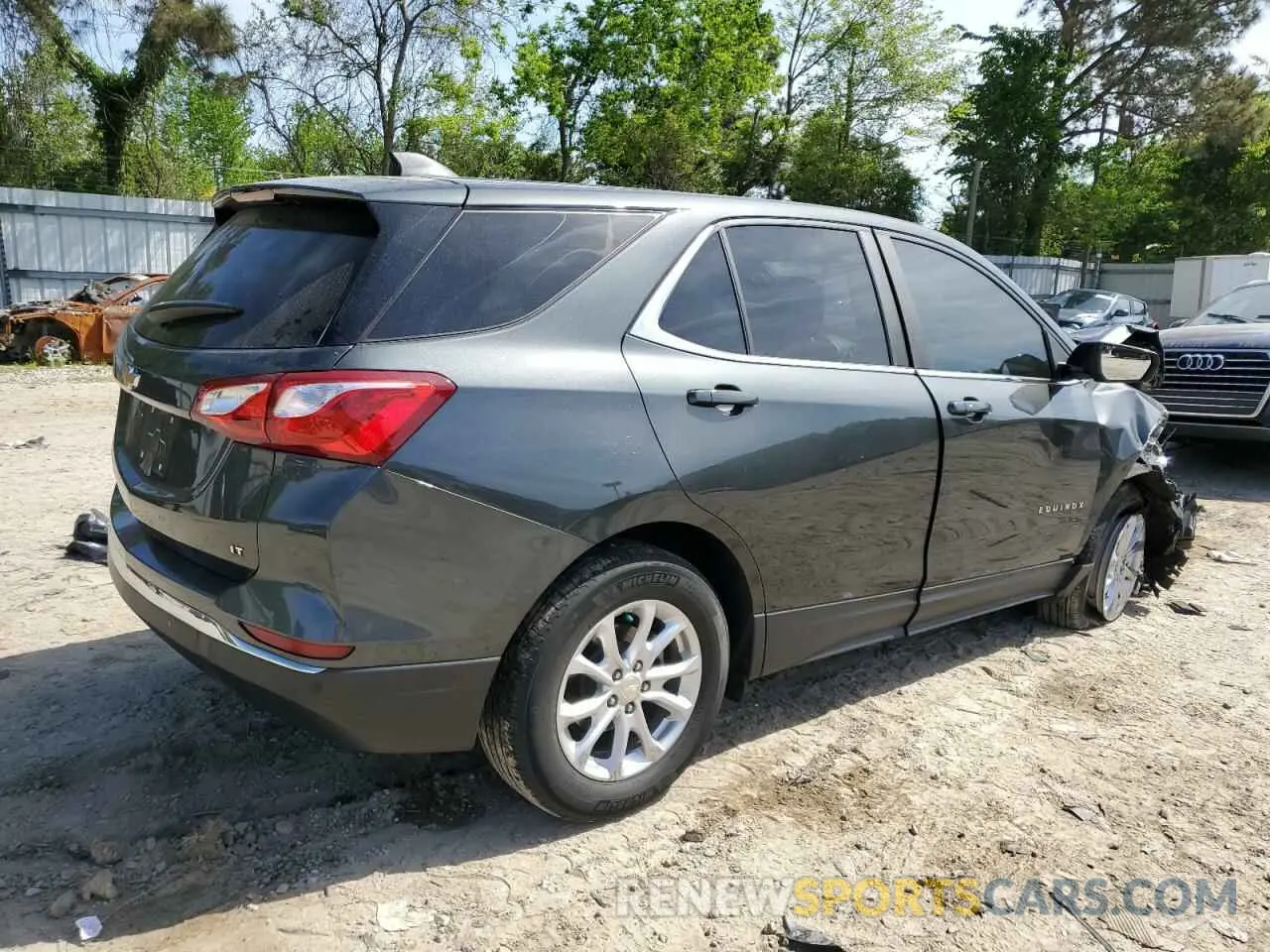 3 Photograph of a damaged car 3GNAXKEVXML343723 CHEVROLET EQUINOX 2021