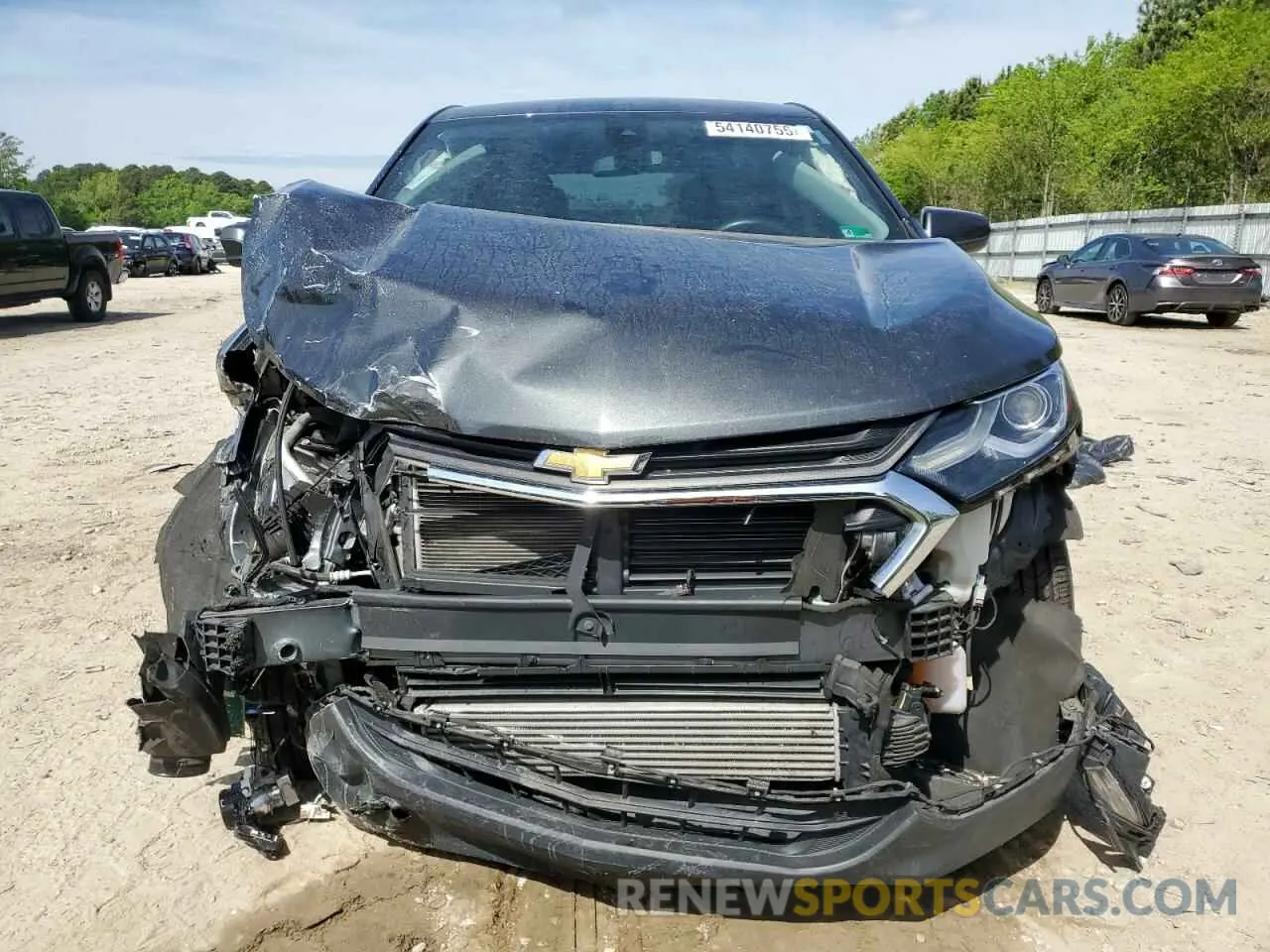 5 Photograph of a damaged car 3GNAXKEVXML343723 CHEVROLET EQUINOX 2021