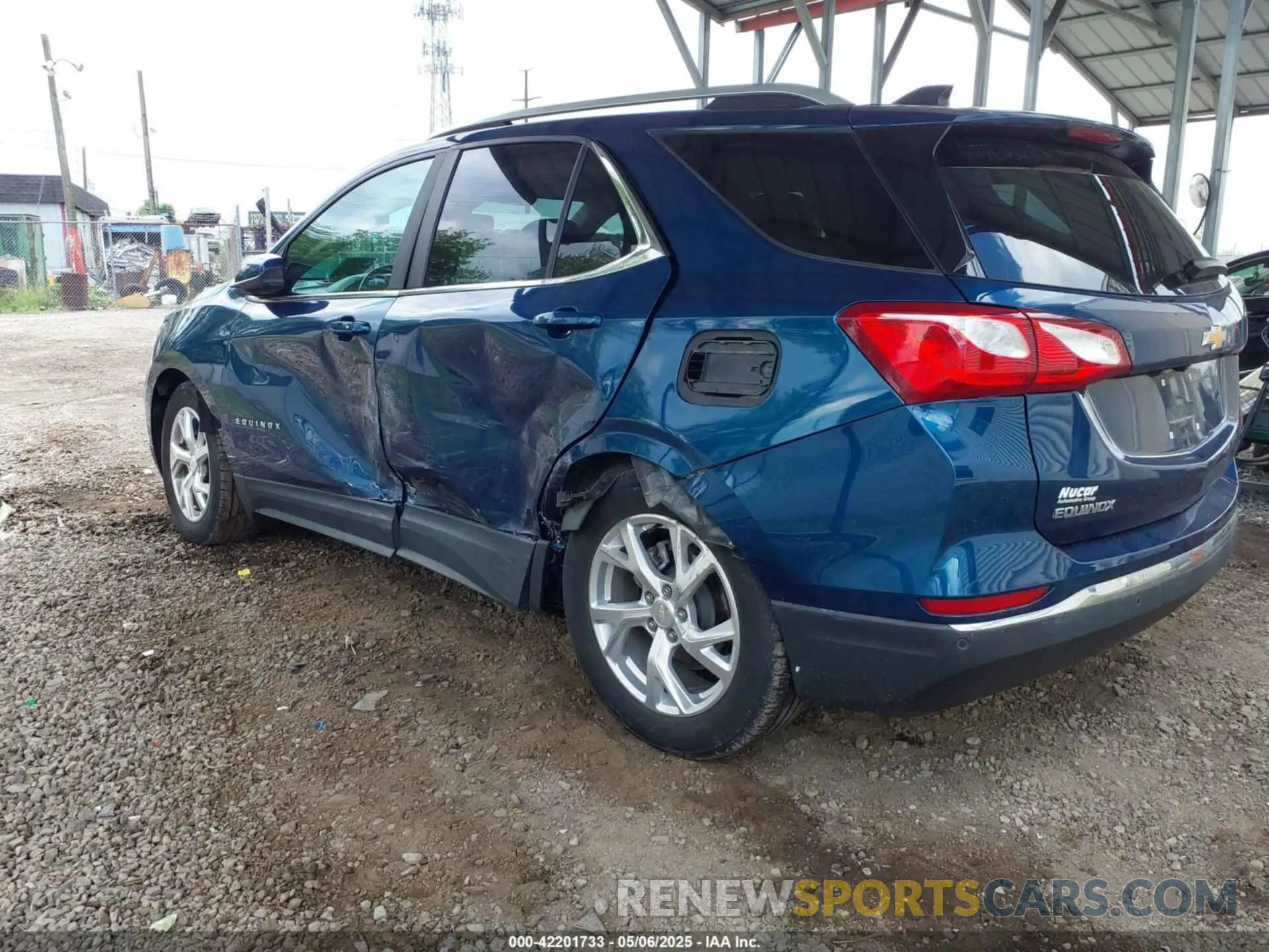 3 Photograph of a damaged car 3GNAXKEVXML350994 CHEVROLET EQUINOX 2021