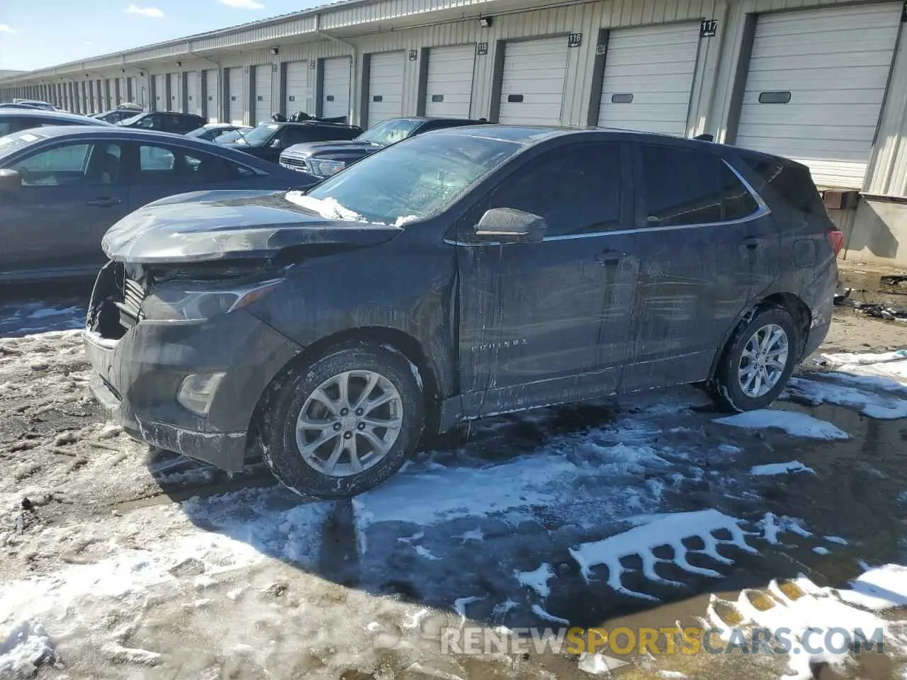 1 Photograph of a damaged car 3GNAXKEVXML371392 CHEVROLET EQUINOX 2021