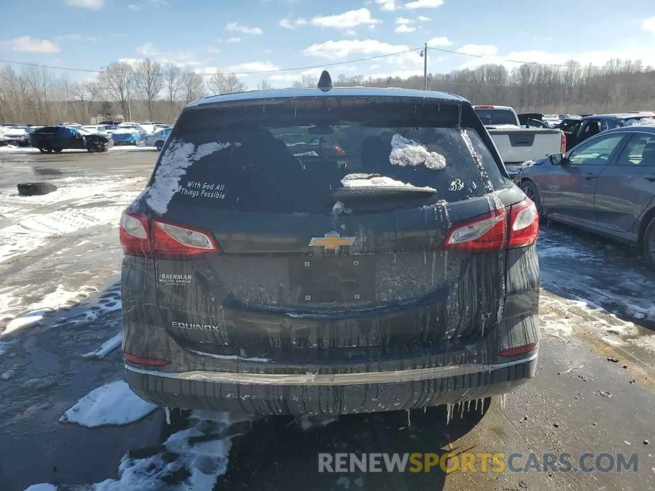 6 Photograph of a damaged car 3GNAXKEVXML371392 CHEVROLET EQUINOX 2021