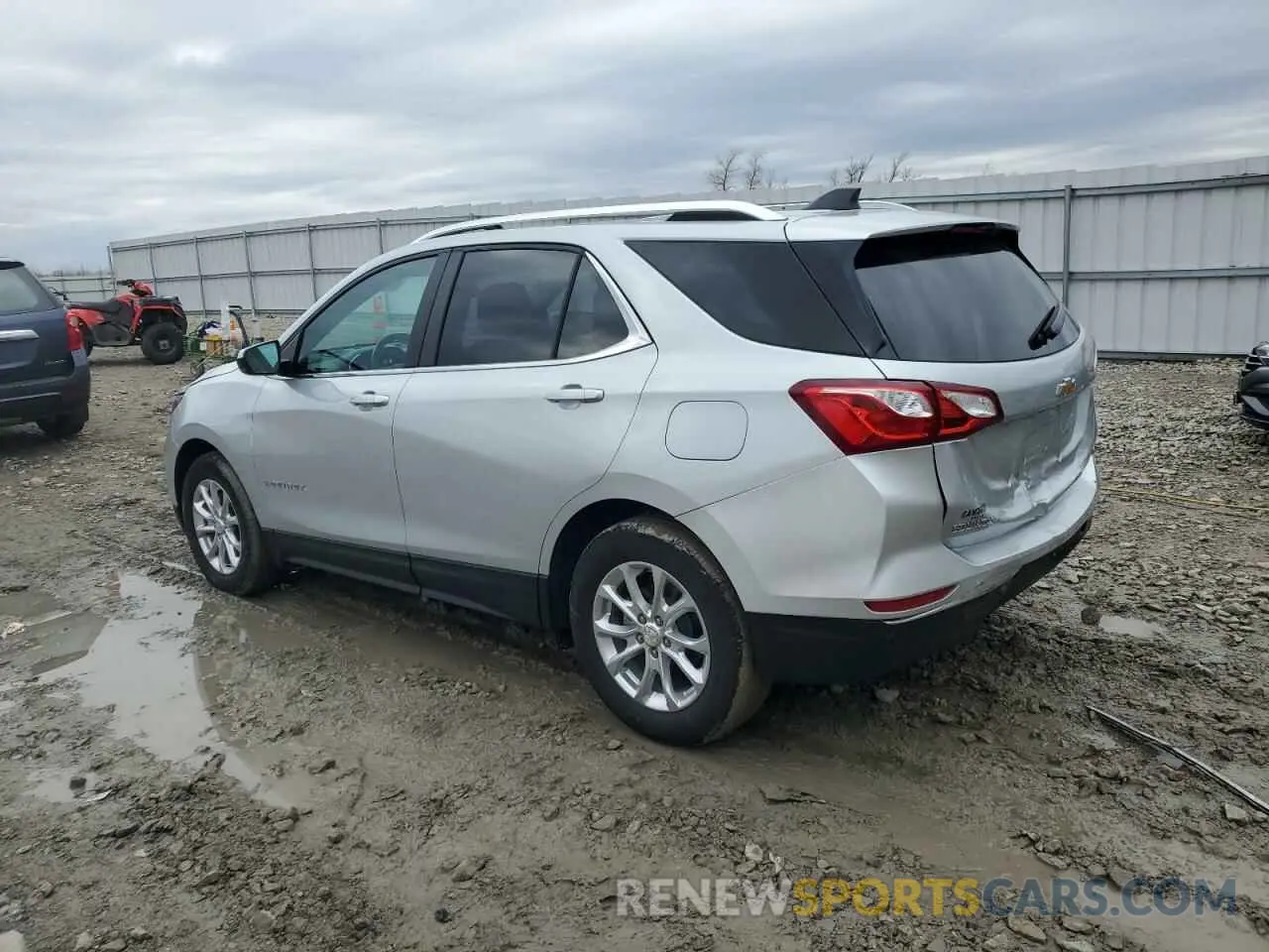 2 Photograph of a damaged car 3GNAXKEVXML395322 CHEVROLET EQUINOX 2021