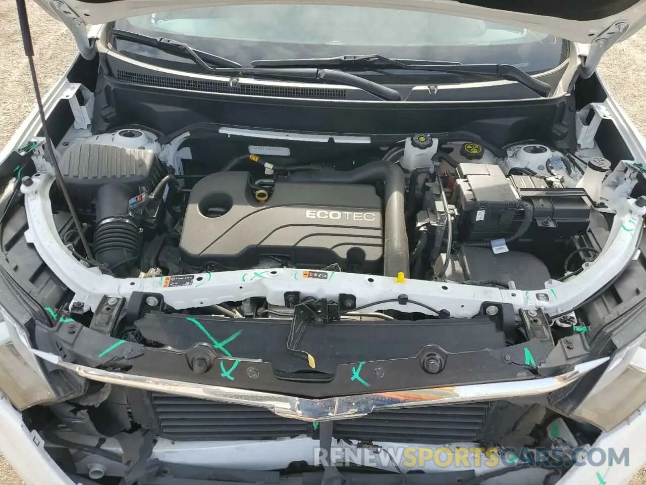 11 Photograph of a damaged car 3GNAXNEV1MS109834 CHEVROLET EQUINOX 2021