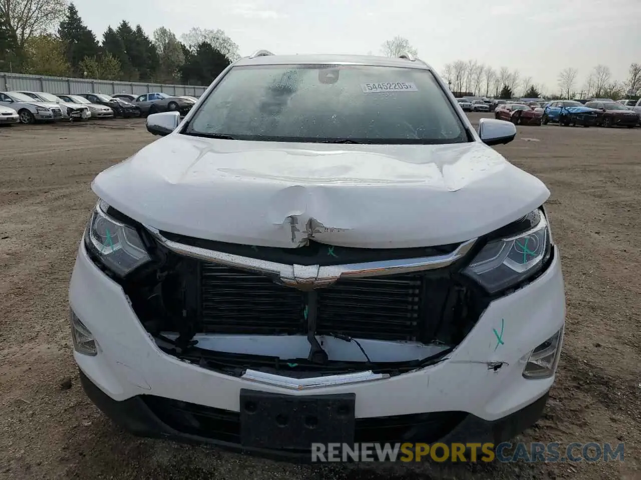 5 Photograph of a damaged car 3GNAXNEV1MS109834 CHEVROLET EQUINOX 2021