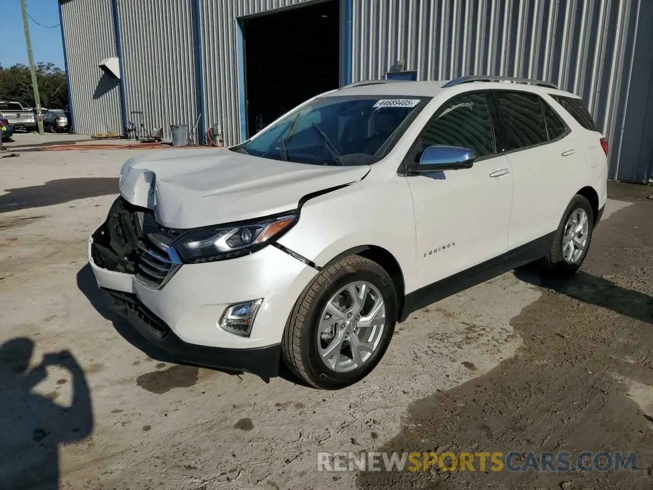 1 Photograph of a damaged car 3GNAXNEV4MS145582 CHEVROLET EQUINOX 2021
