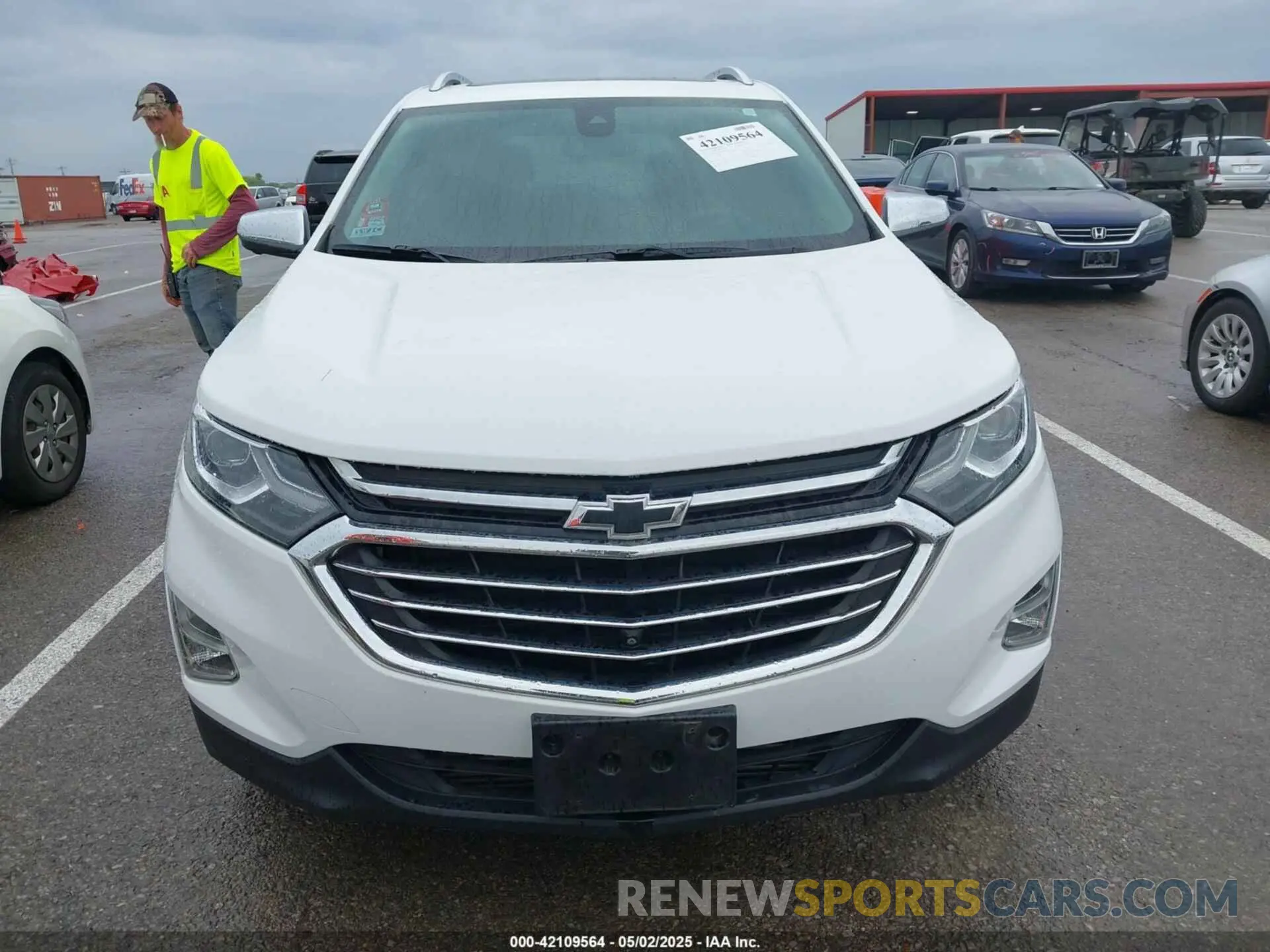 12 Photograph of a damaged car 3GNAXNEV5MS160043 CHEVROLET EQUINOX 2021