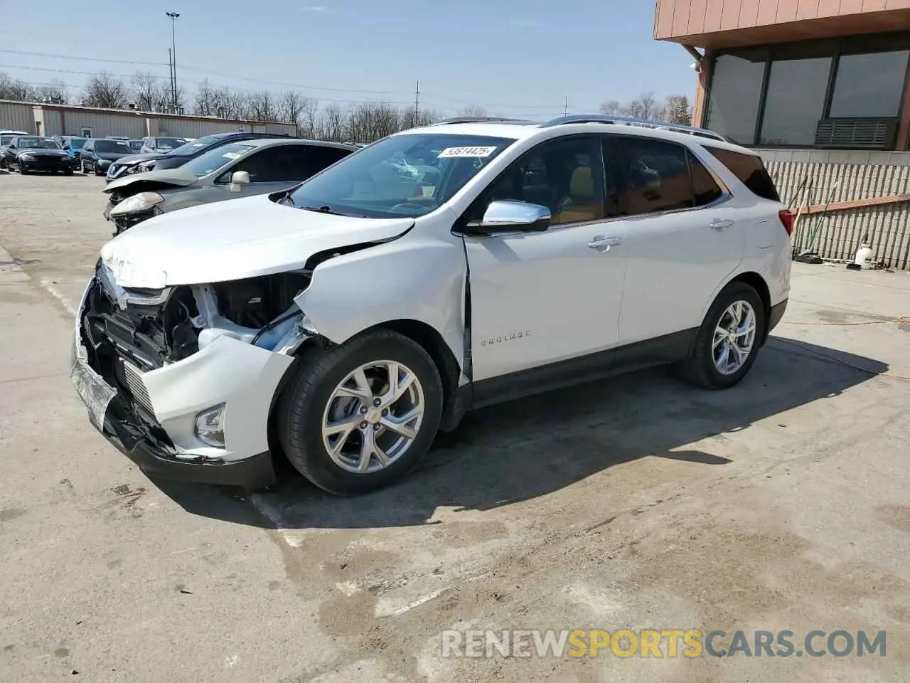 1 Photograph of a damaged car 3GNAXNEV6MS115077 CHEVROLET EQUINOX 2021