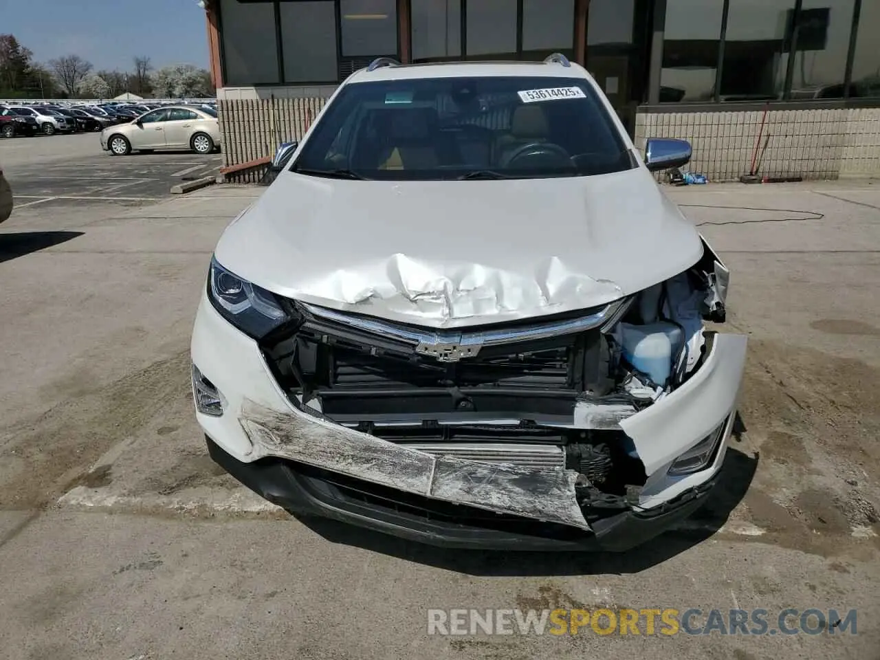 5 Photograph of a damaged car 3GNAXNEV6MS115077 CHEVROLET EQUINOX 2021