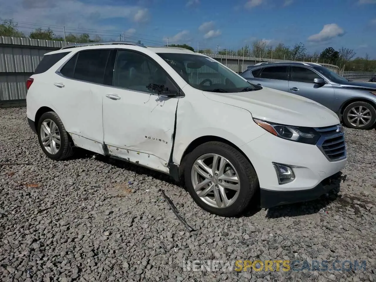 4 Photograph of a damaged car 3GNAXNEV7MS158746 CHEVROLET EQUINOX 2021