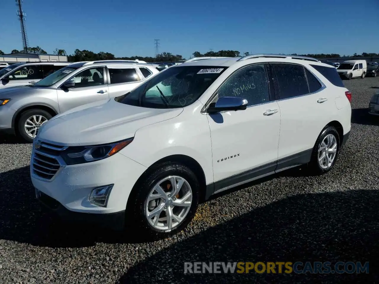 1 Photograph of a damaged car 3GNAXNEV7MS173523 CHEVROLET EQUINOX 2021