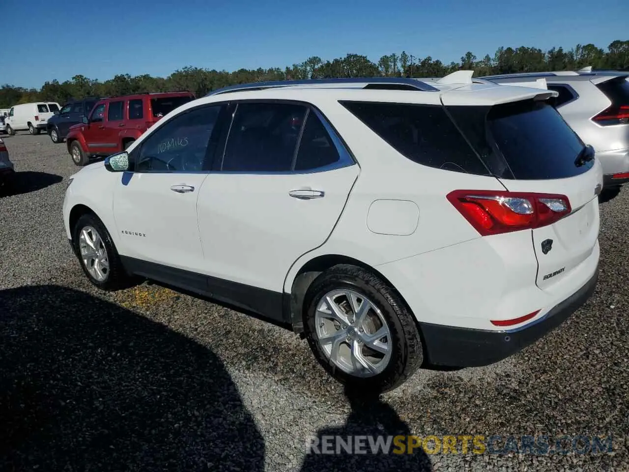 2 Photograph of a damaged car 3GNAXNEV7MS173523 CHEVROLET EQUINOX 2021
