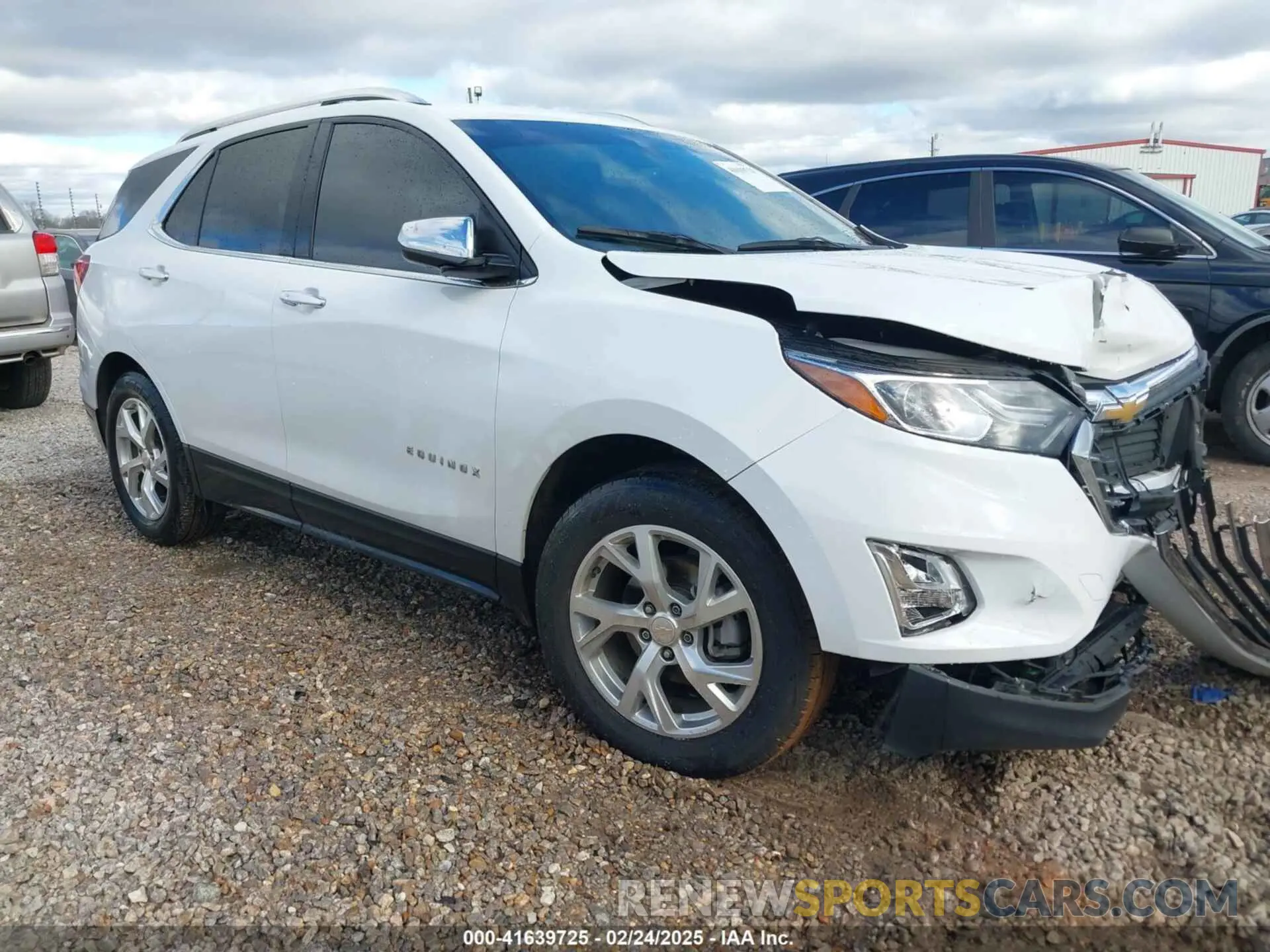 1 Photograph of a damaged car 3GNAXNEV8MS176267 CHEVROLET EQUINOX 2021