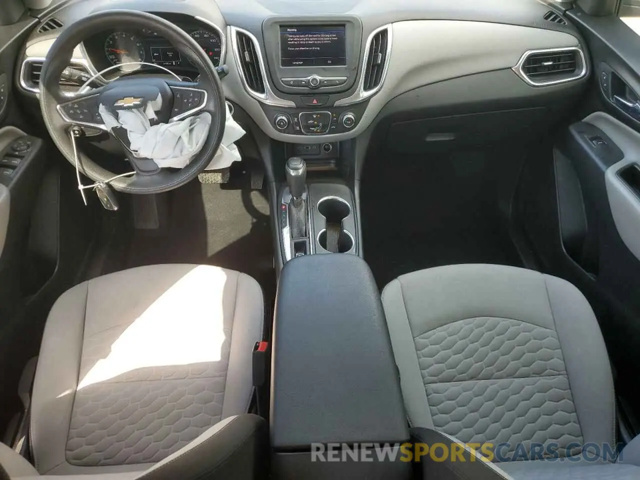 8 Photograph of a damaged car 3GNAXSEV0MS110973 CHEVROLET EQUINOX 2021