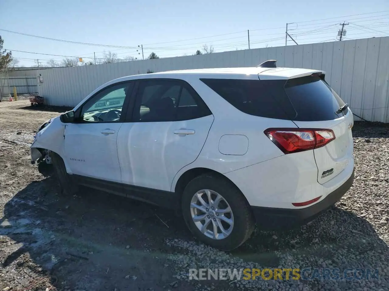 2 Photograph of a damaged car 3GNAXSEV0MS166170 CHEVROLET EQUINOX 2021