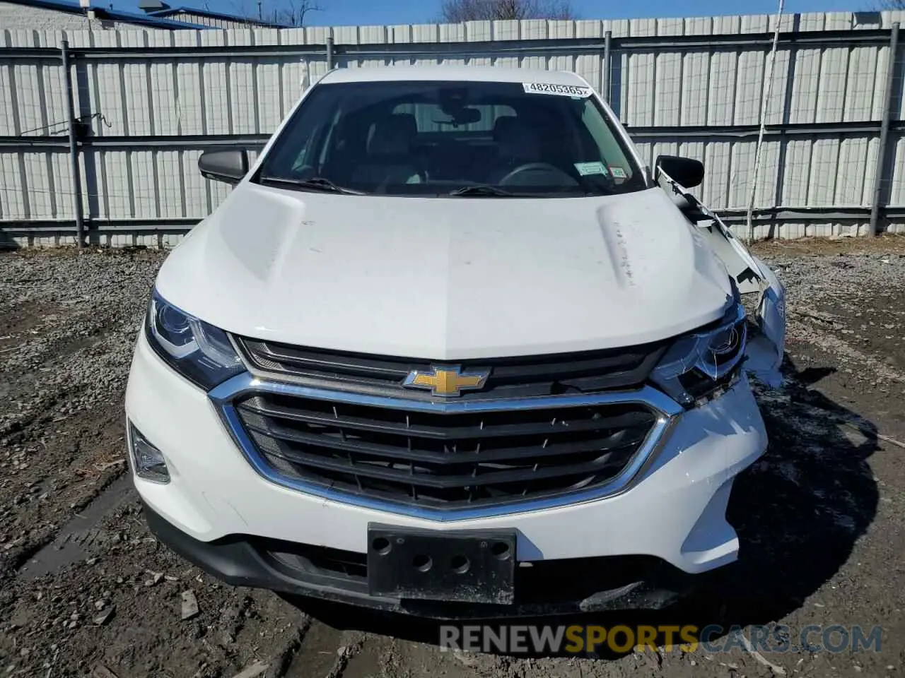 5 Photograph of a damaged car 3GNAXSEV0MS166170 CHEVROLET EQUINOX 2021