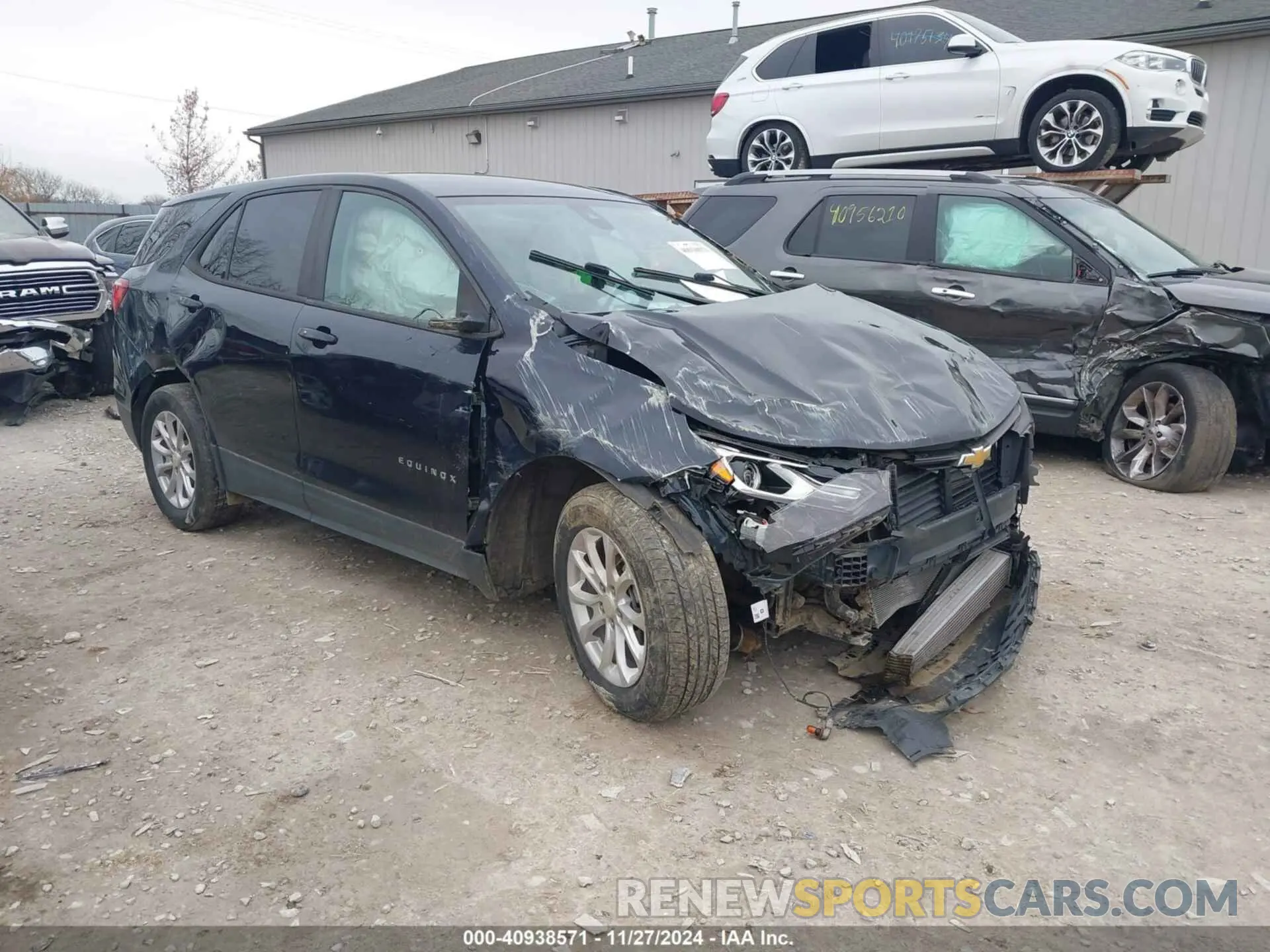 1 Photograph of a damaged car 3GNAXSEV2MS103104 CHEVROLET EQUINOX 2021