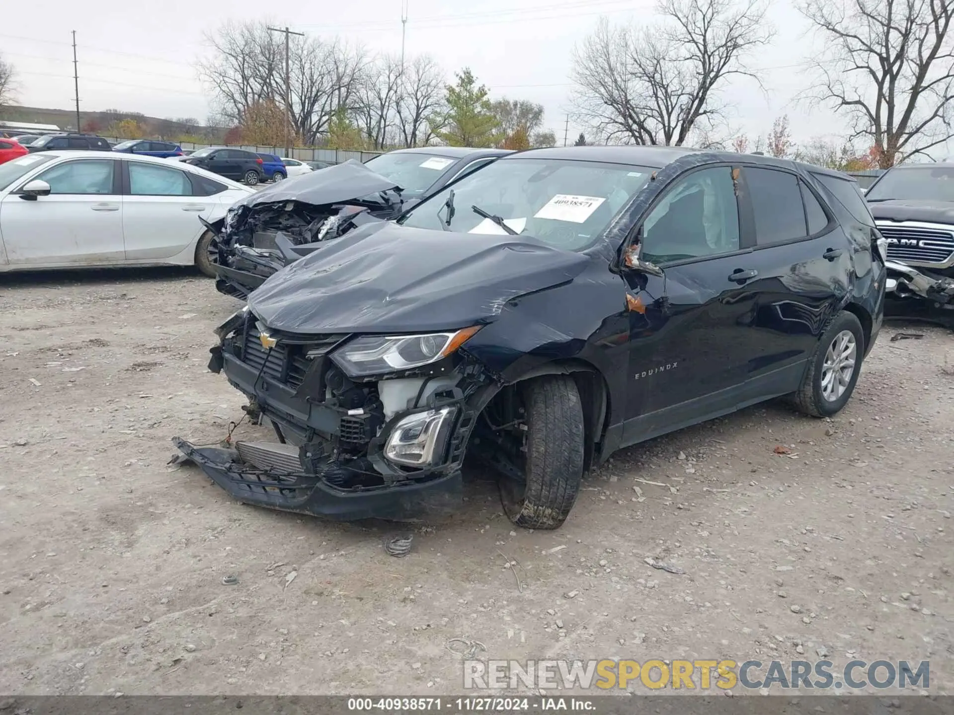 2 Photograph of a damaged car 3GNAXSEV2MS103104 CHEVROLET EQUINOX 2021