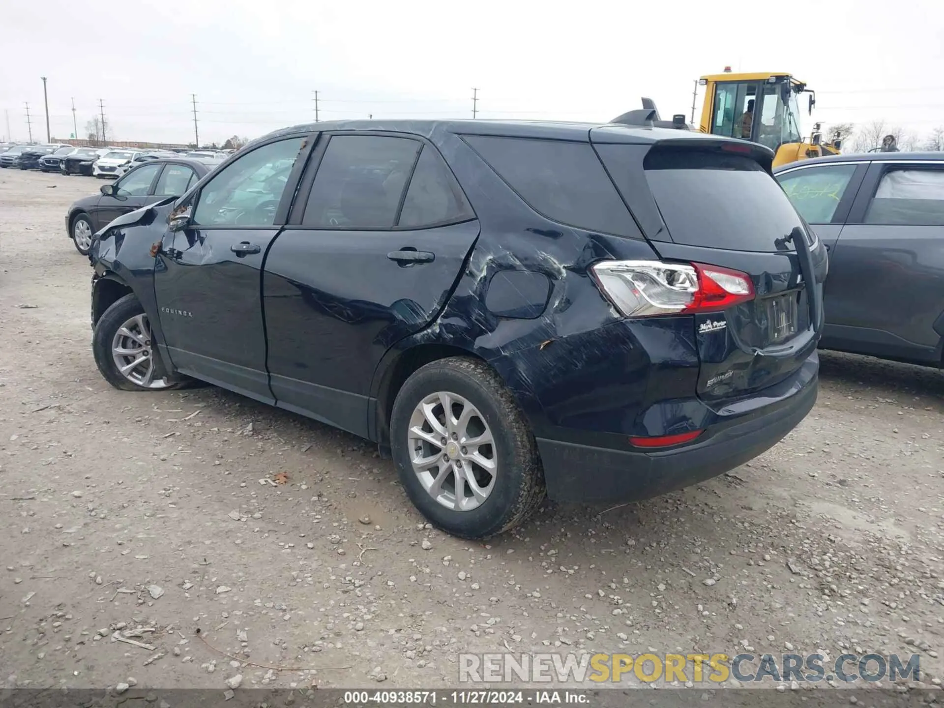 3 Photograph of a damaged car 3GNAXSEV2MS103104 CHEVROLET EQUINOX 2021