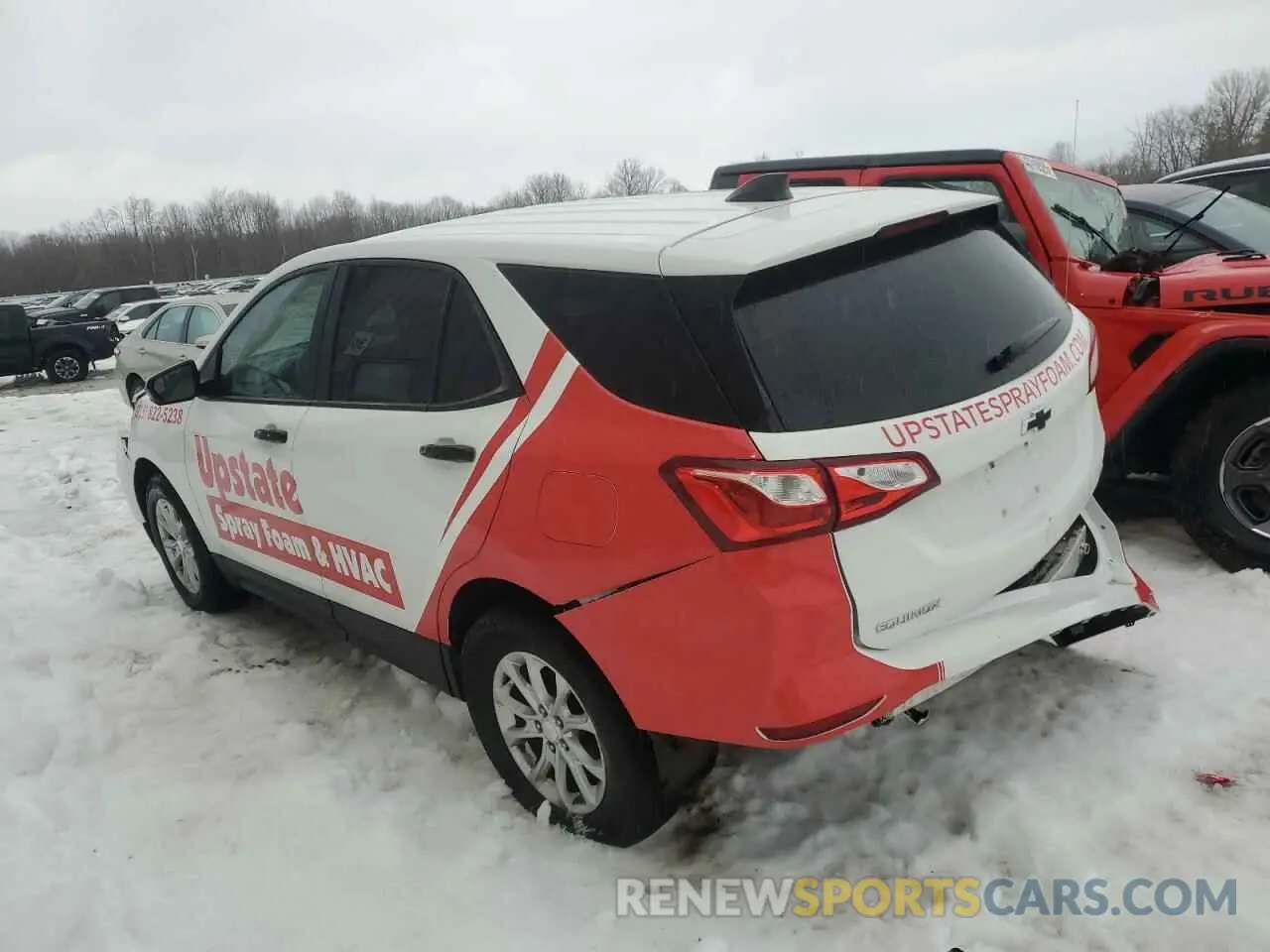 2 Photograph of a damaged car 3GNAXSEV2MS106245 CHEVROLET EQUINOX 2021