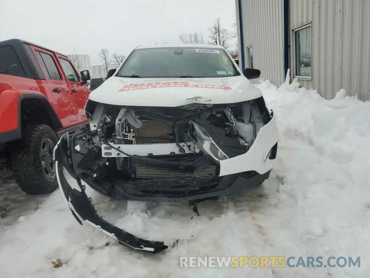 5 Photograph of a damaged car 3GNAXSEV2MS106245 CHEVROLET EQUINOX 2021