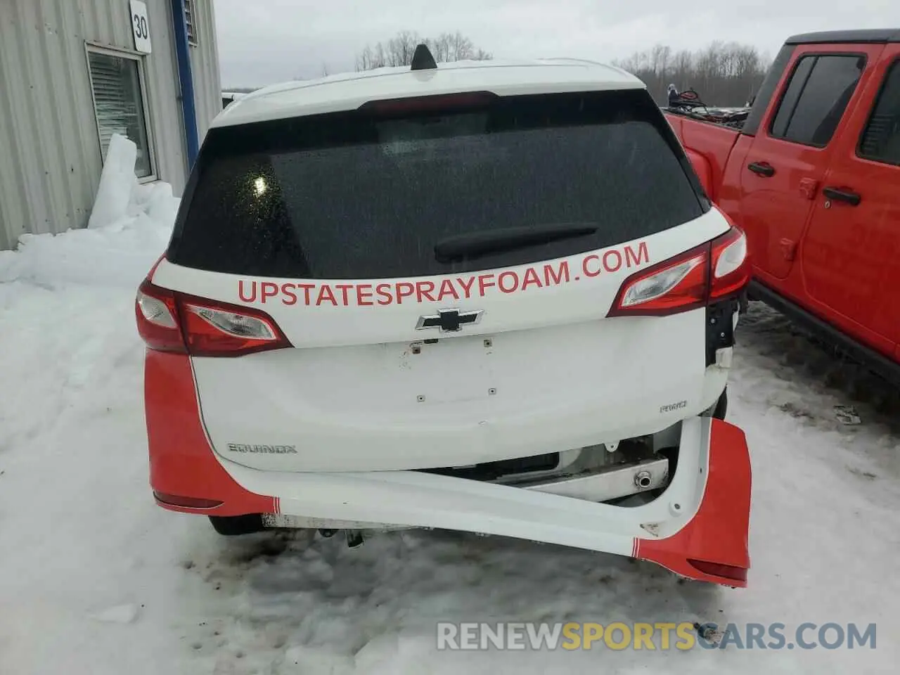 6 Photograph of a damaged car 3GNAXSEV2MS106245 CHEVROLET EQUINOX 2021