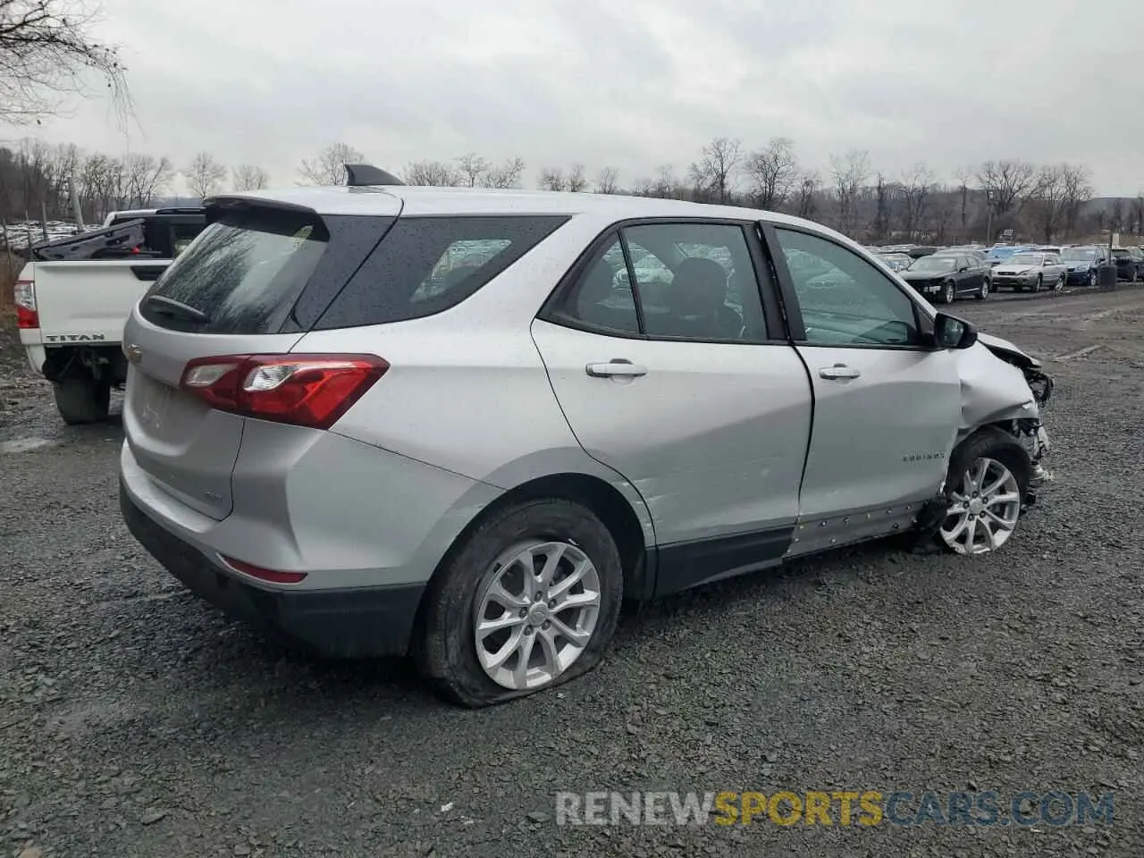 3 Photograph of a damaged car 3GNAXSEV2MS145675 CHEVROLET EQUINOX 2021