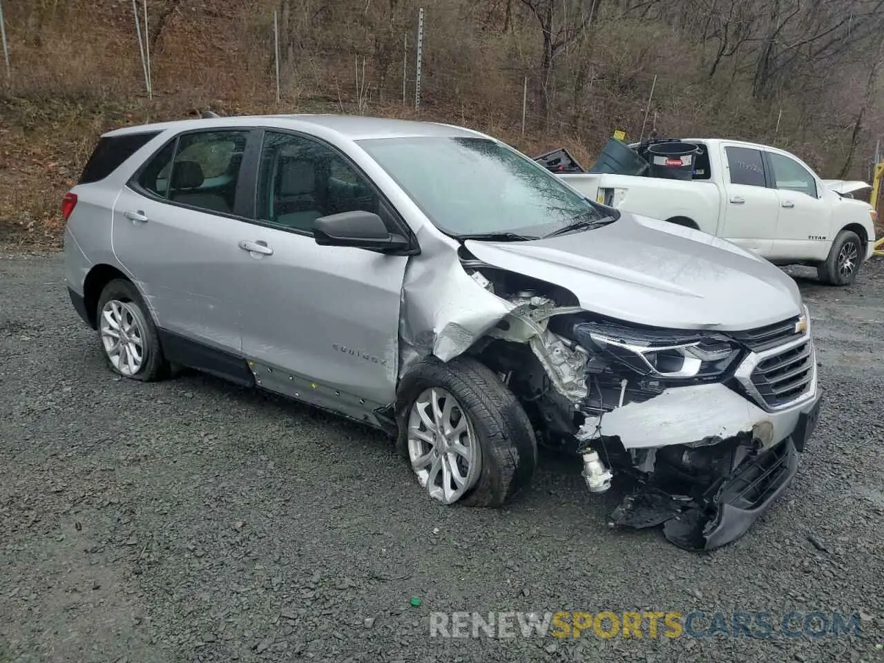 4 Photograph of a damaged car 3GNAXSEV2MS145675 CHEVROLET EQUINOX 2021