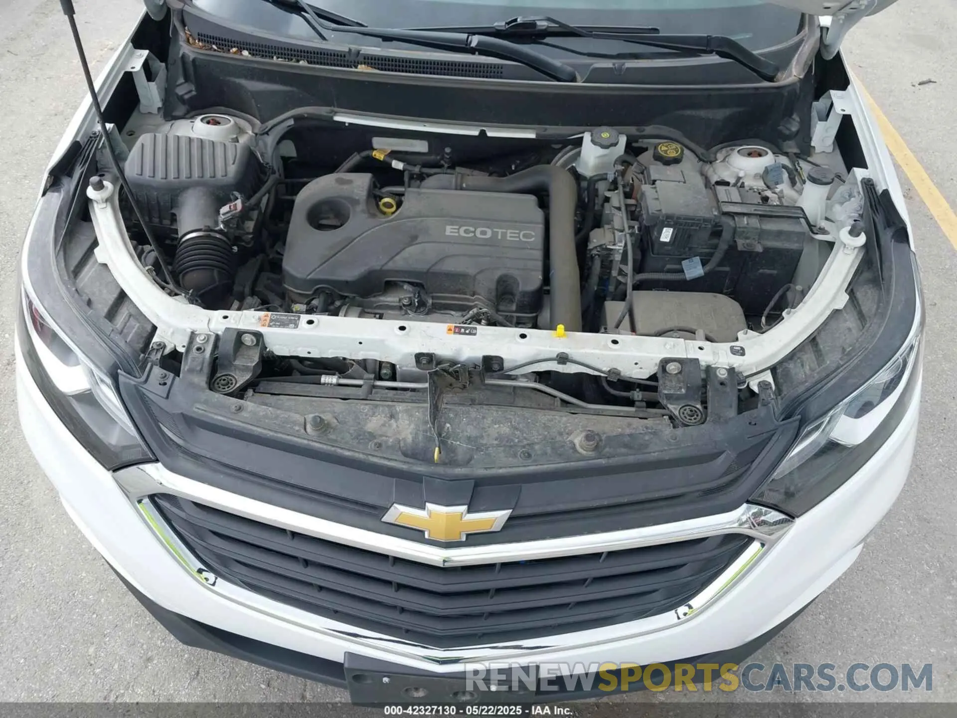 10 Photograph of a damaged car 3GNAXSEV2MS155493 CHEVROLET EQUINOX 2021
