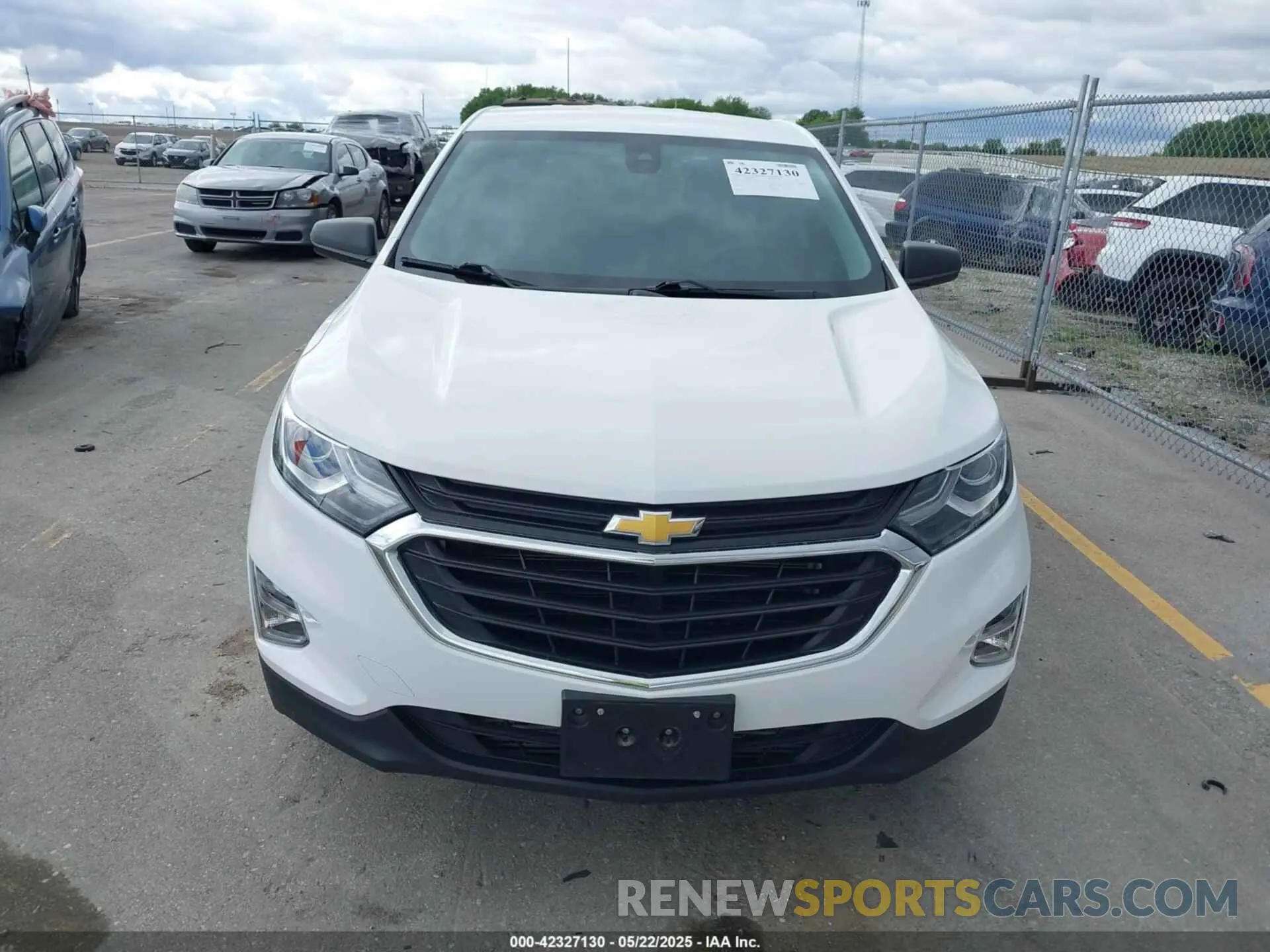 20 Photograph of a damaged car 3GNAXSEV2MS155493 CHEVROLET EQUINOX 2021