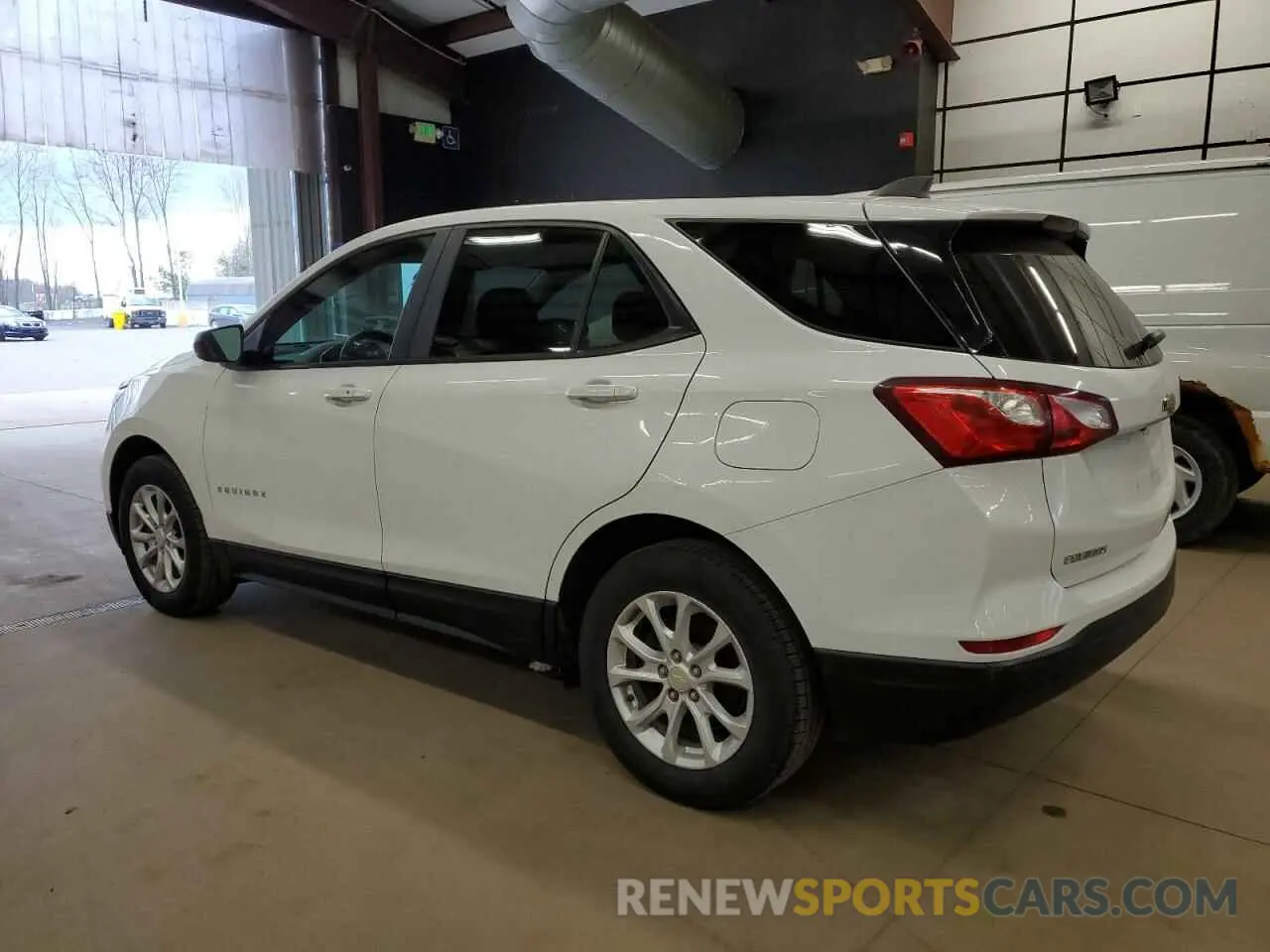2 Photograph of a damaged car 3GNAXSEV3MS101491 CHEVROLET EQUINOX 2021