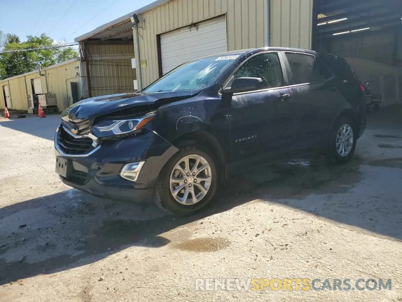 1 Photograph of a damaged car 3GNAXSEV3MS149458 CHEVROLET EQUINOX 2021