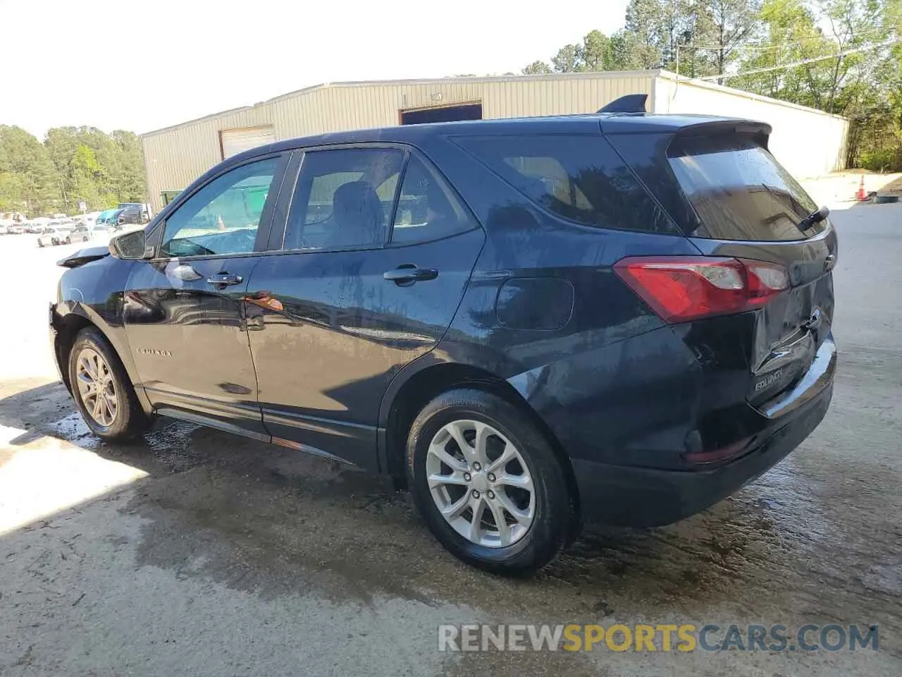 2 Photograph of a damaged car 3GNAXSEV3MS149458 CHEVROLET EQUINOX 2021