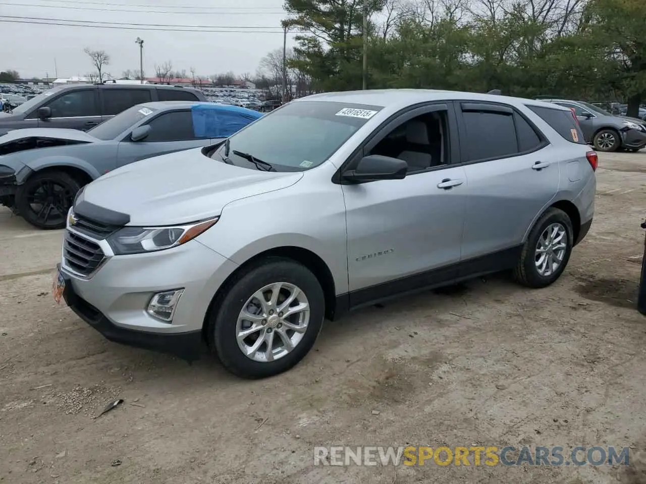 1 Photograph of a damaged car 3GNAXSEV3MS181715 CHEVROLET EQUINOX 2021
