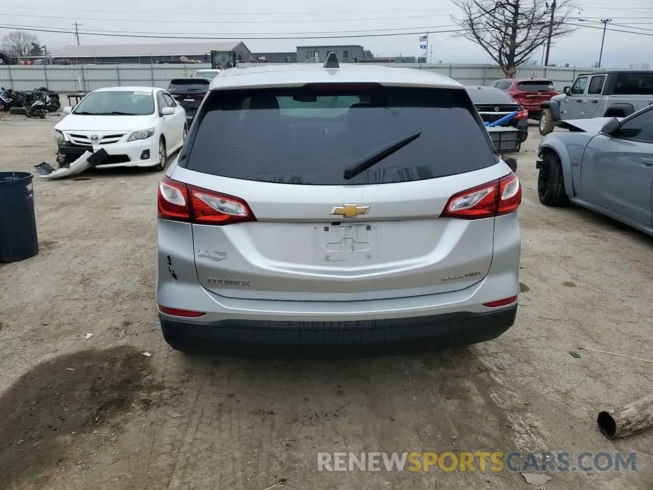 6 Photograph of a damaged car 3GNAXSEV3MS181715 CHEVROLET EQUINOX 2021