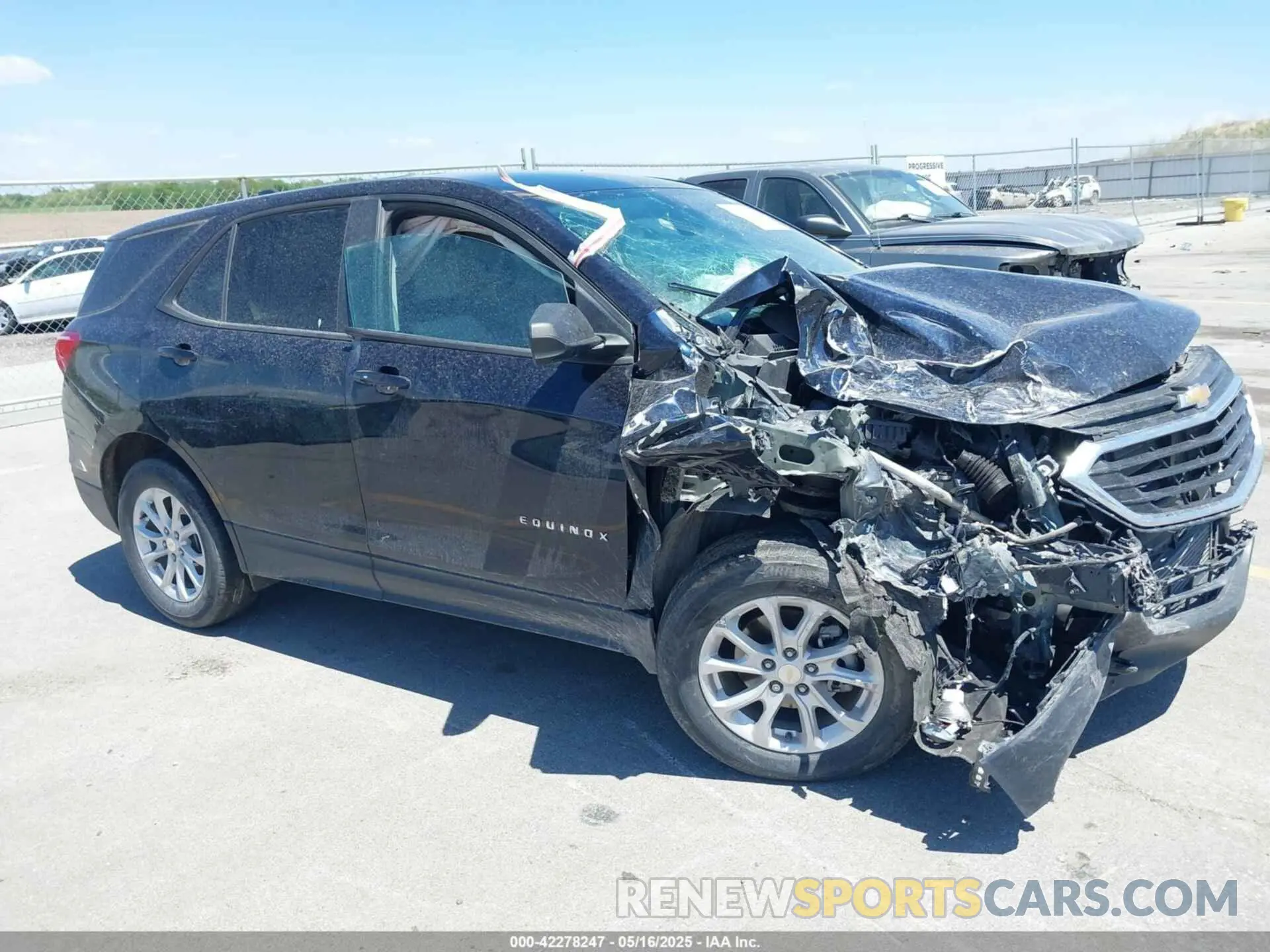1 Photograph of a damaged car 3GNAXSEV5MS116915 CHEVROLET EQUINOX 2021