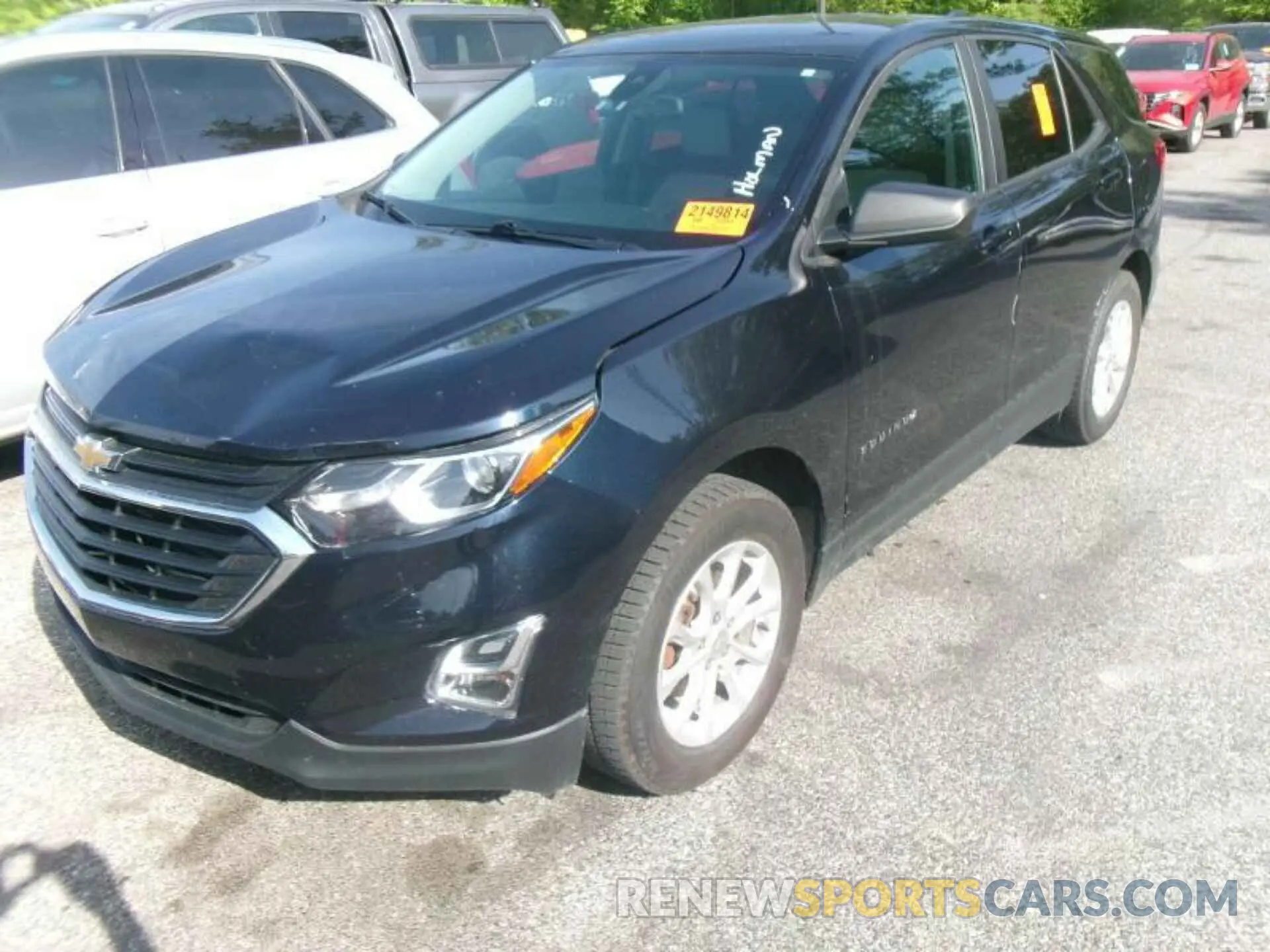 10 Photograph of a damaged car 3GNAXSEV5MS117871 CHEVROLET EQUINOX 2021