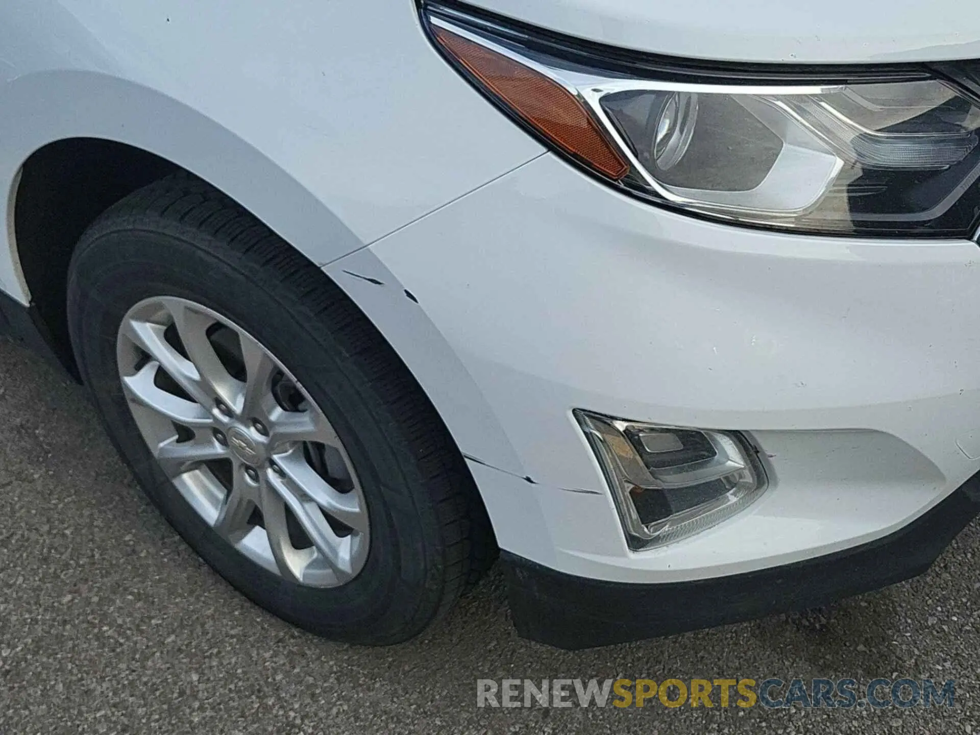 45 Photograph of a damaged car 3GNAXSEV5MS170327 CHEVROLET EQUINOX 2021