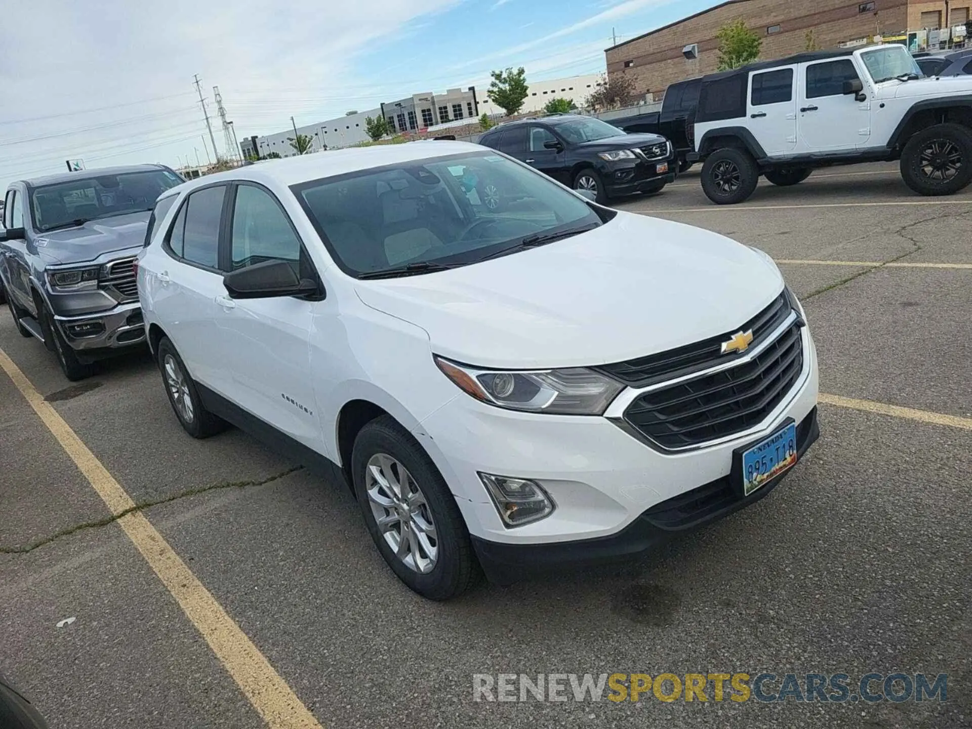 55 Photograph of a damaged car 3GNAXSEV5MS170327 CHEVROLET EQUINOX 2021