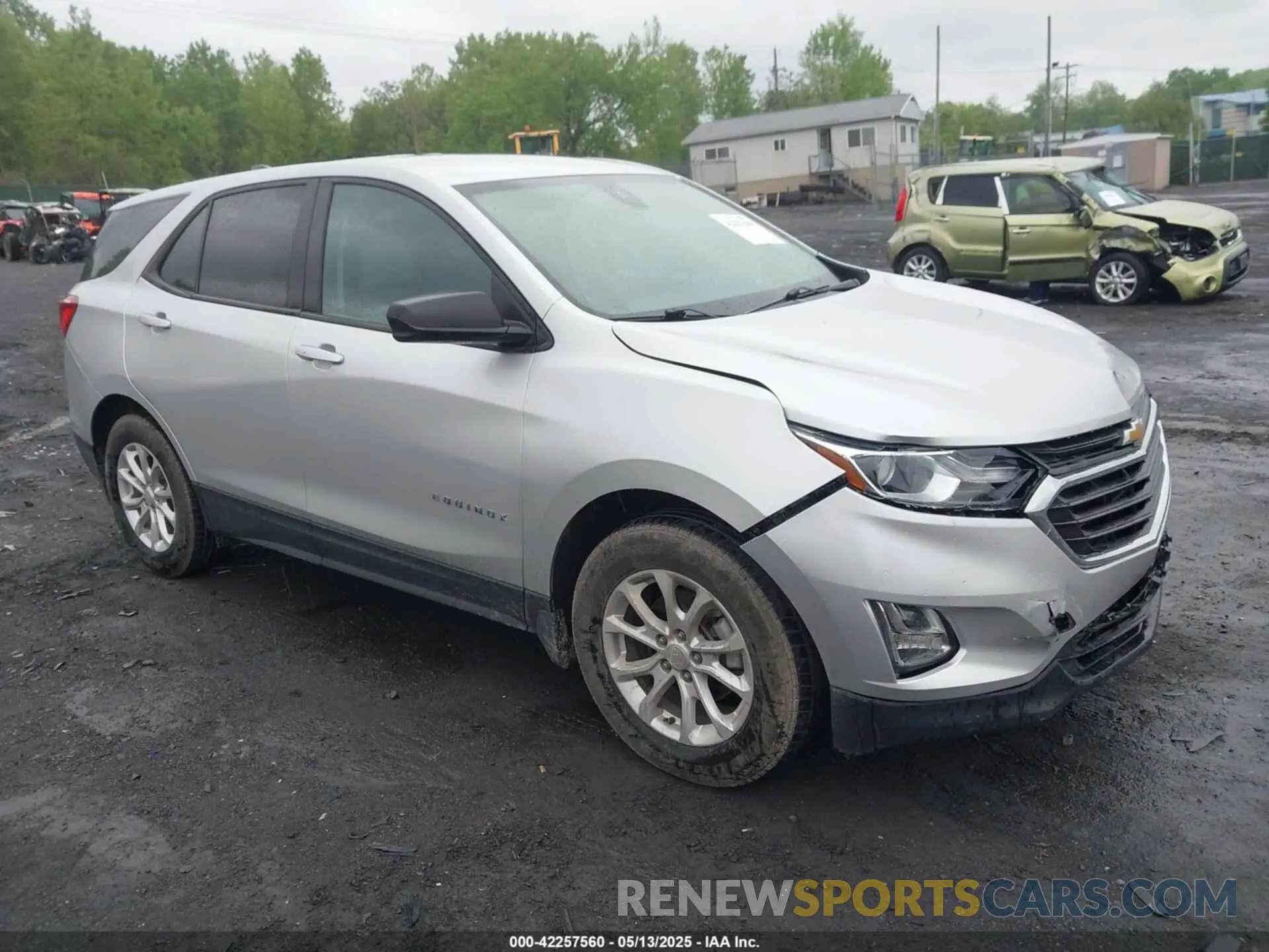 1 Photograph of a damaged car 3GNAXSEV6MS104370 CHEVROLET EQUINOX 2021