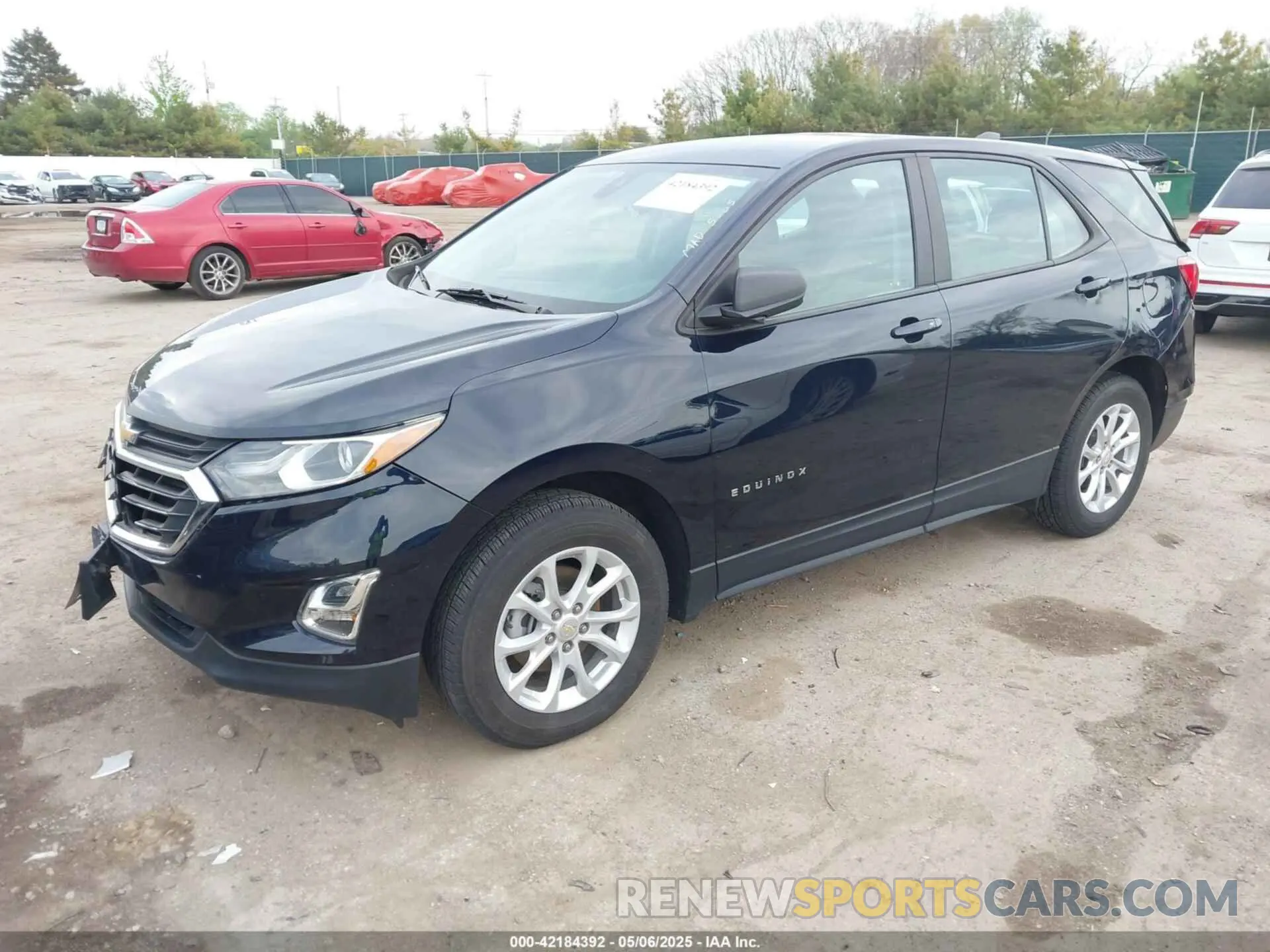 2 Photograph of a damaged car 3GNAXSEV6MS134338 CHEVROLET EQUINOX 2021