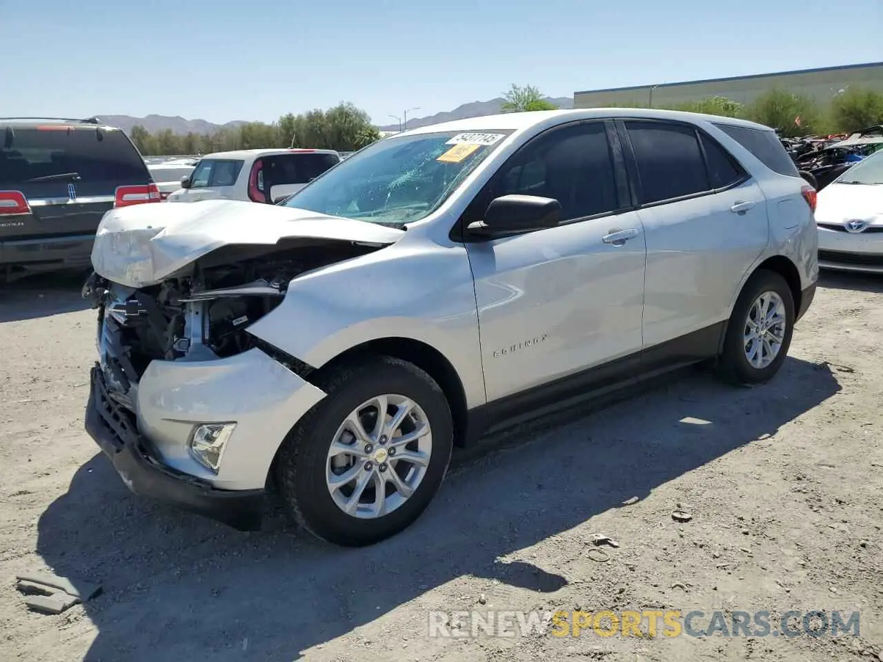 1 Photograph of a damaged car 3GNAXSEV8MS107898 CHEVROLET EQUINOX 2021